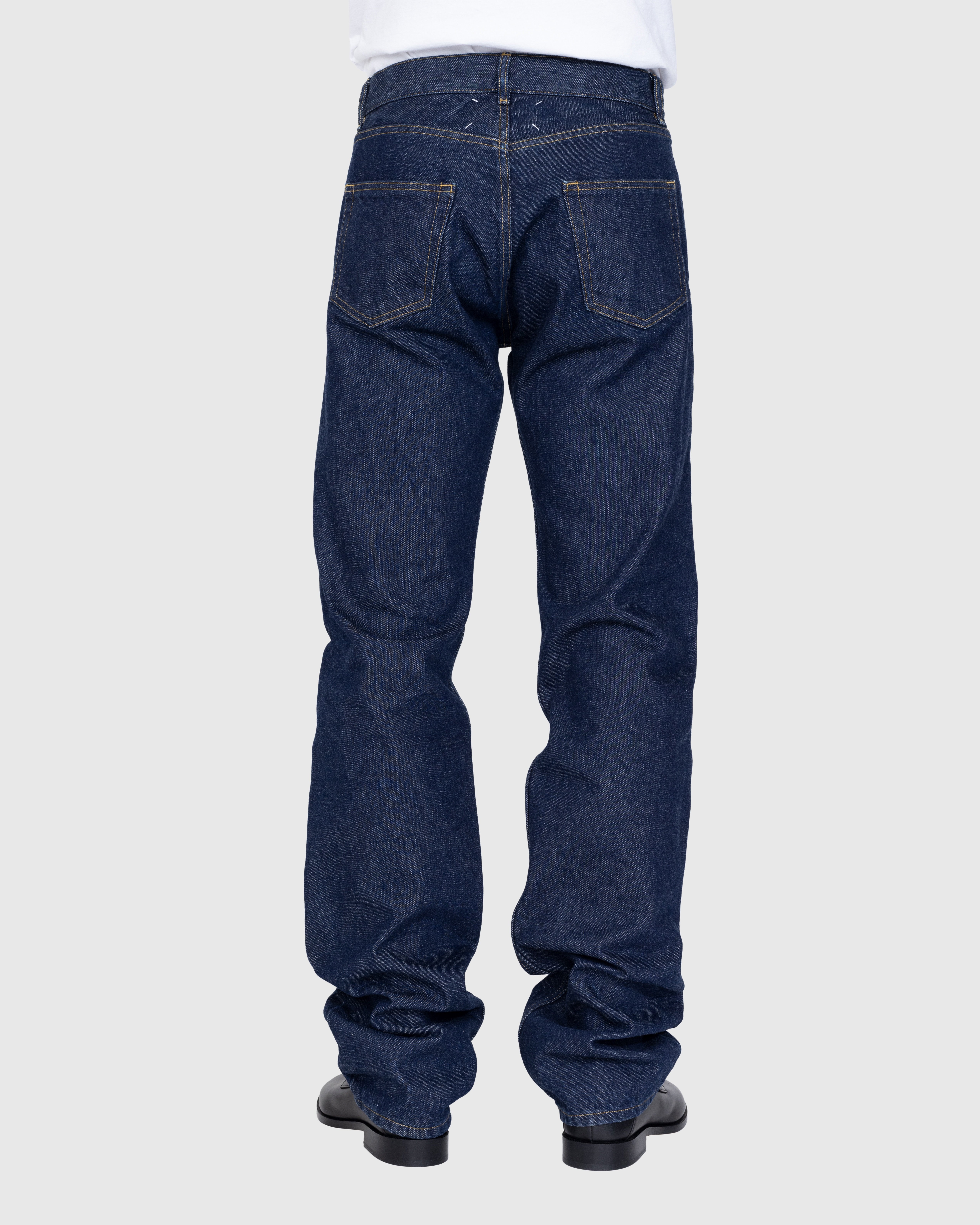 Maison Margiela - 5 Pocket Pants Indigo - Clothing - Blue - Image 4