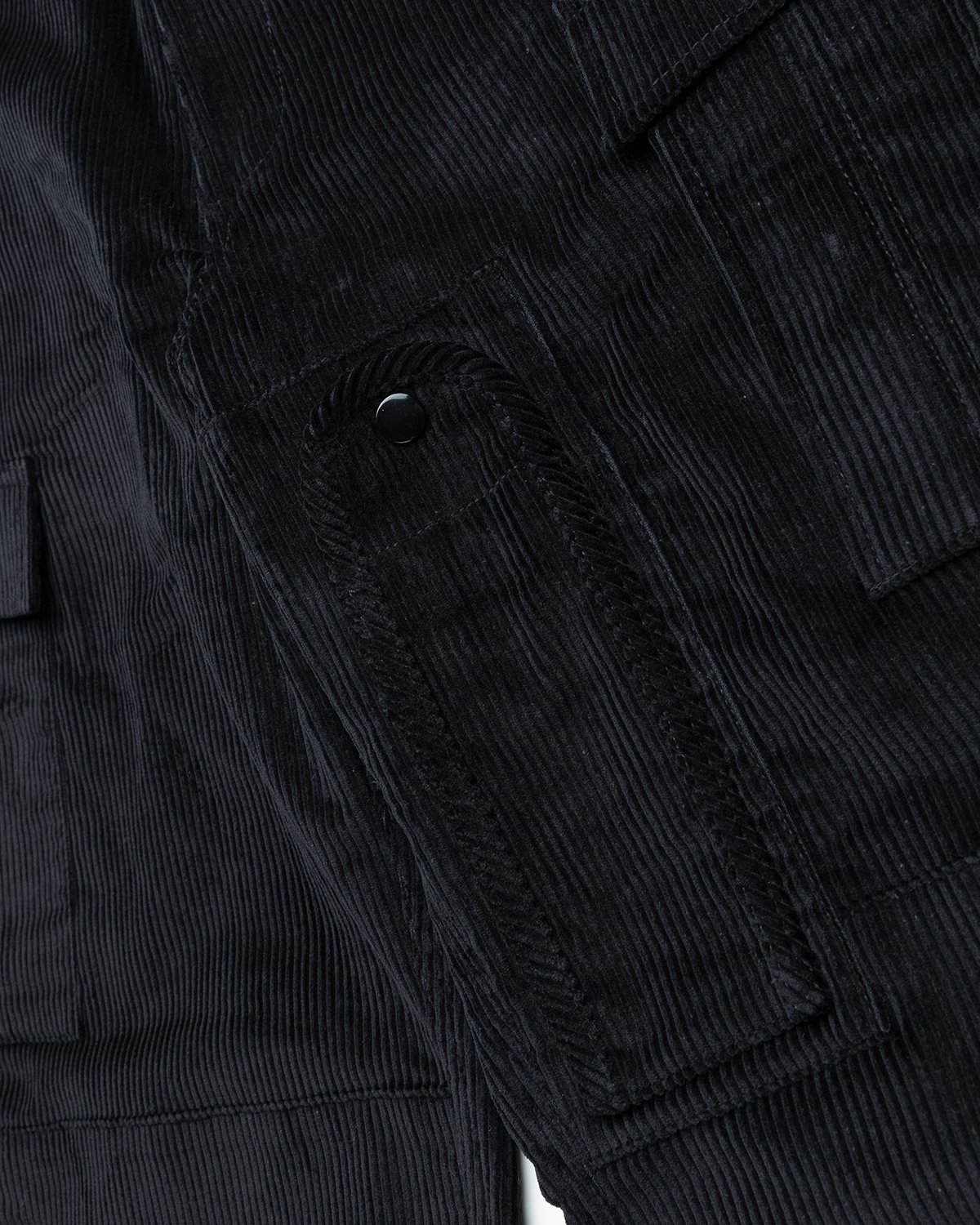 Winnie New York - Corduroy Cargo Black - Clothing - Black - Image 4
