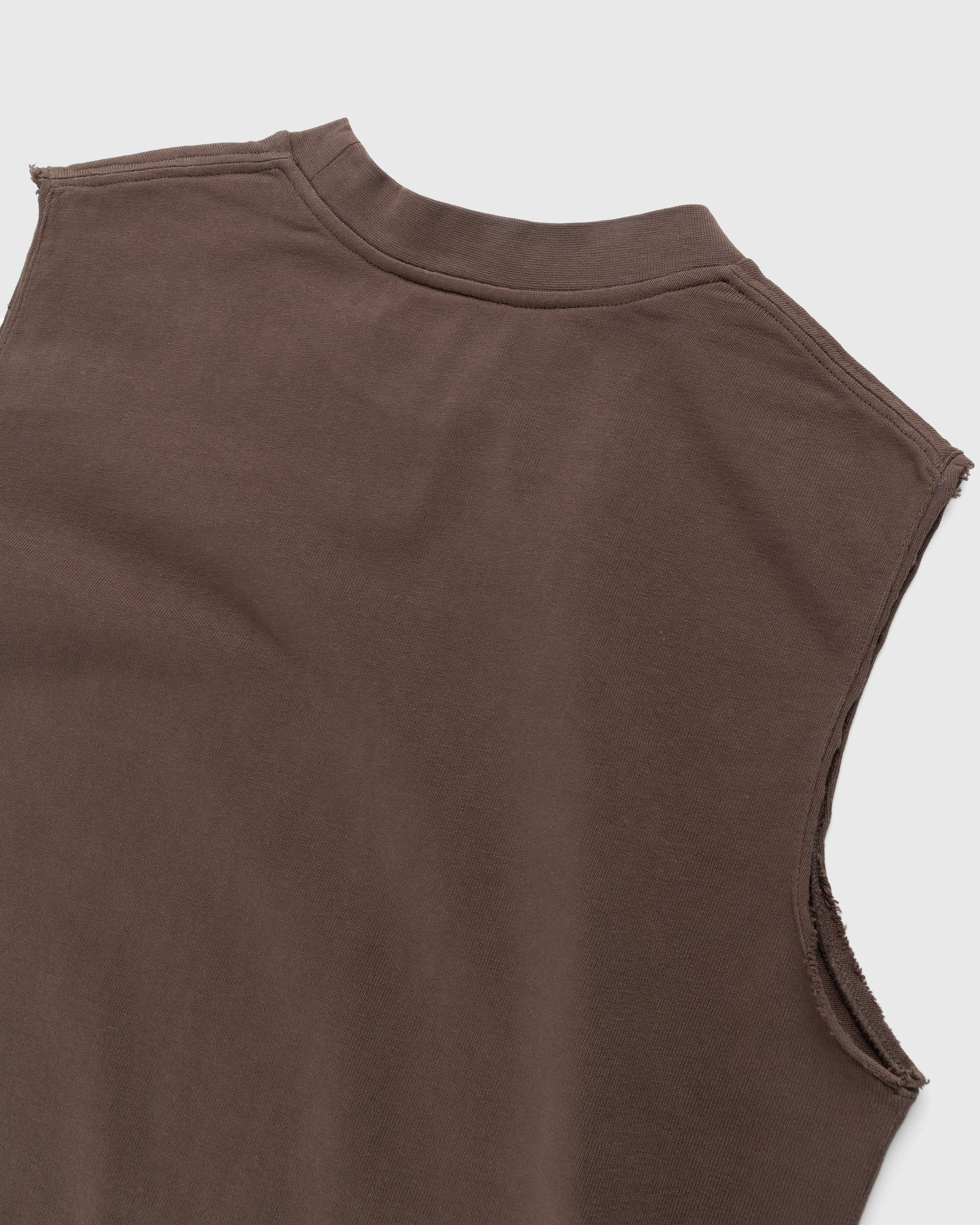 ROA - Tank Top Jersey Brown - Clothing - Brown - Image 4