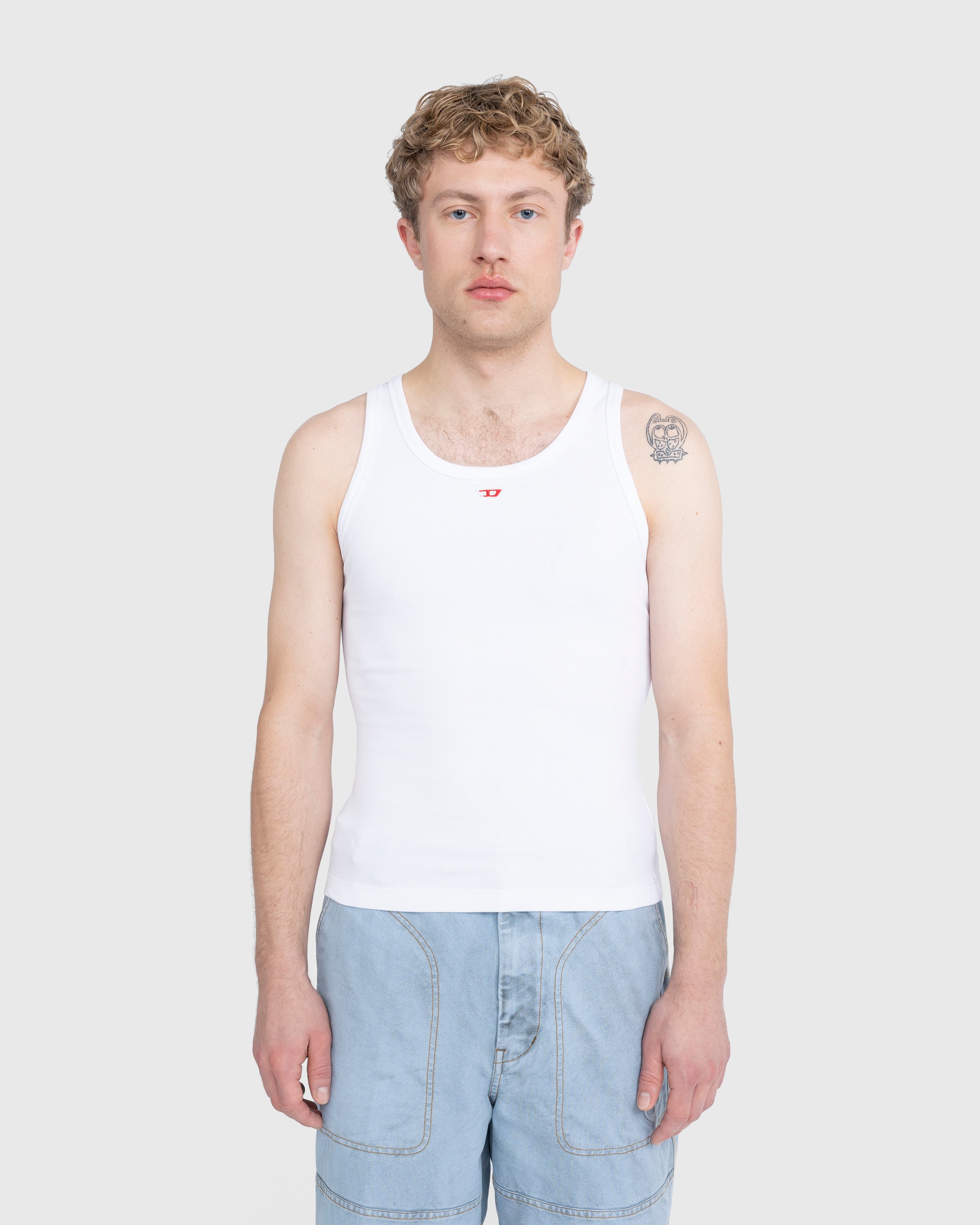 Diesel - T-Anky-D Tank Top White - Clothing - White - Image 2