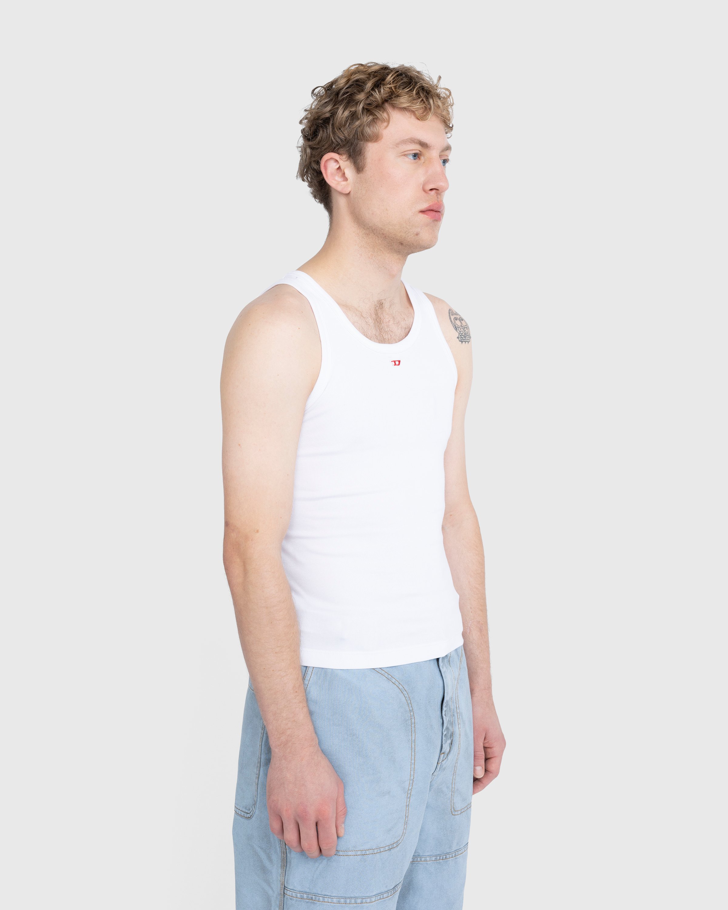 Diesel - T-Anky-D Tank Top White - Clothing - White - Image 4