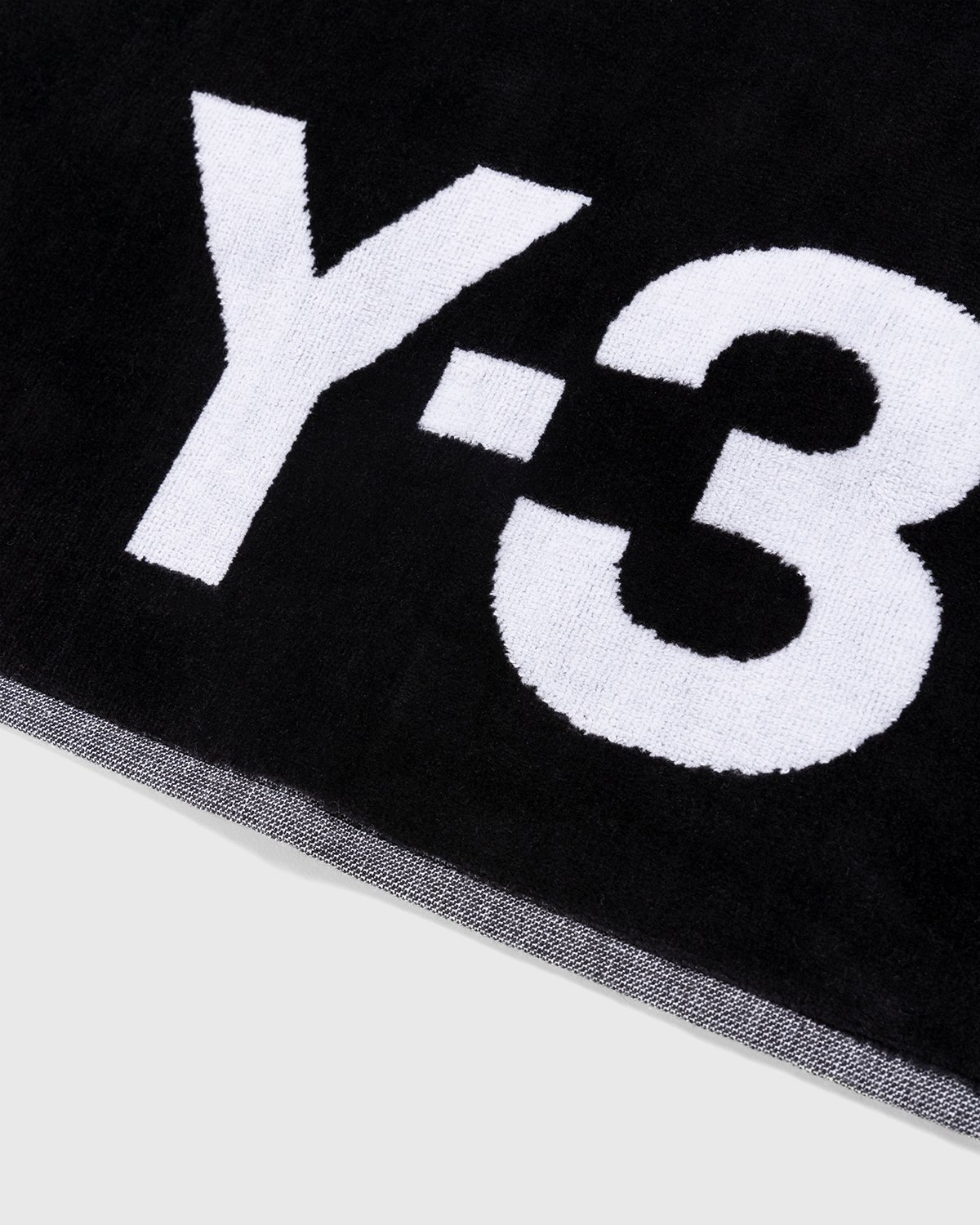 Y-3 - Logo Gym Towel Black/White - Lifestyle - Black - Image 3