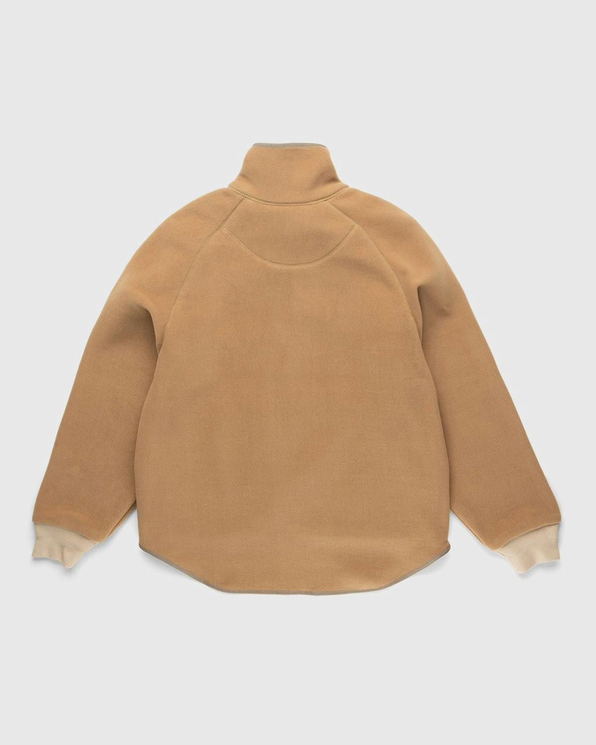 Acne Studios - Polar Fleece Jacket Camel Brown - Clothing - Brown - Image 2