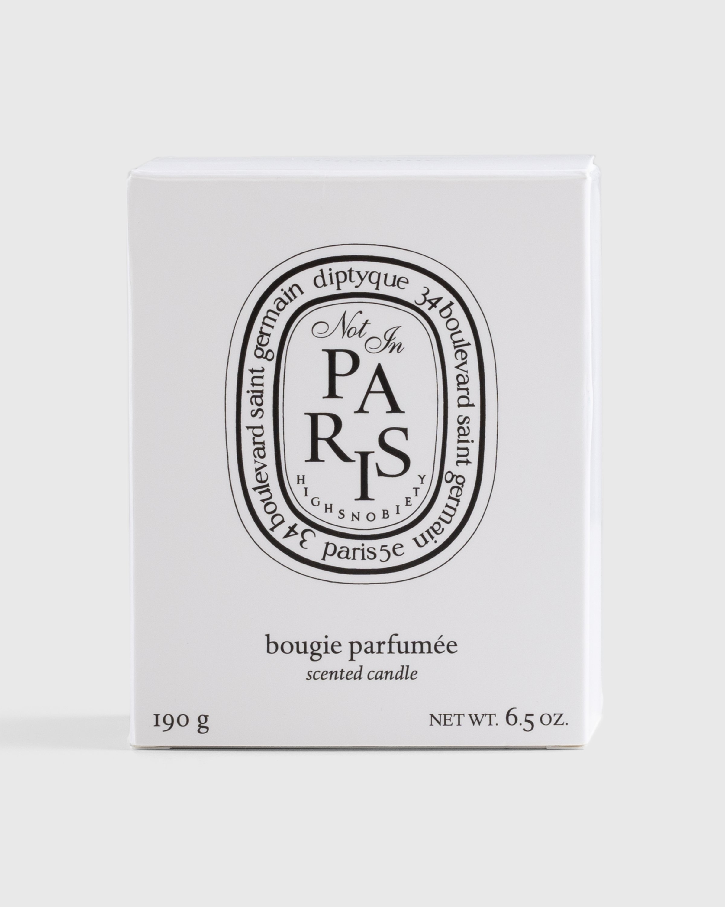 Diptyque x Highsnobiety - Not In Paris 4 Scented Candle White - Lifestyle - White - Image 3