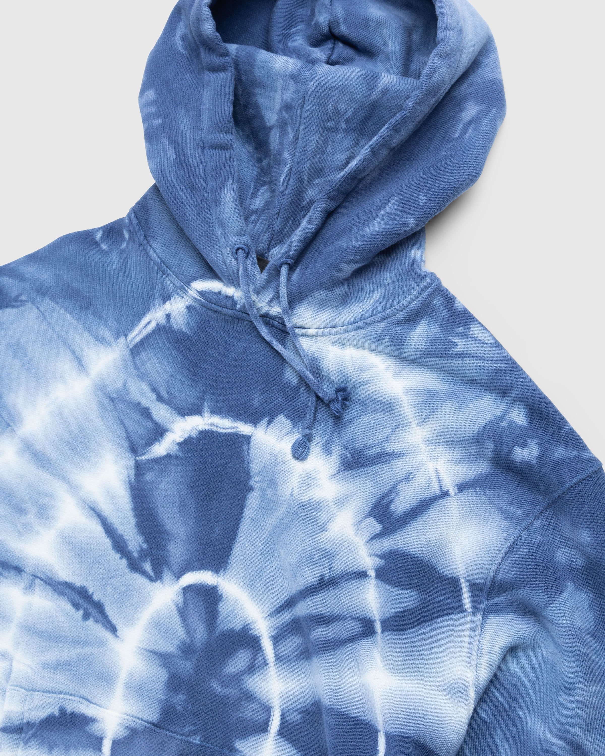 Stüssy x Dries van Noten - Tie Dye Logo Hoodie - Clothing - Blue - Image 4