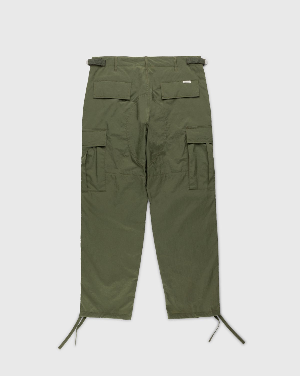 Highsnobiety - Water-Resistant Ripstop Cargo Pants Khaki - Clothing - Green - Image 2
