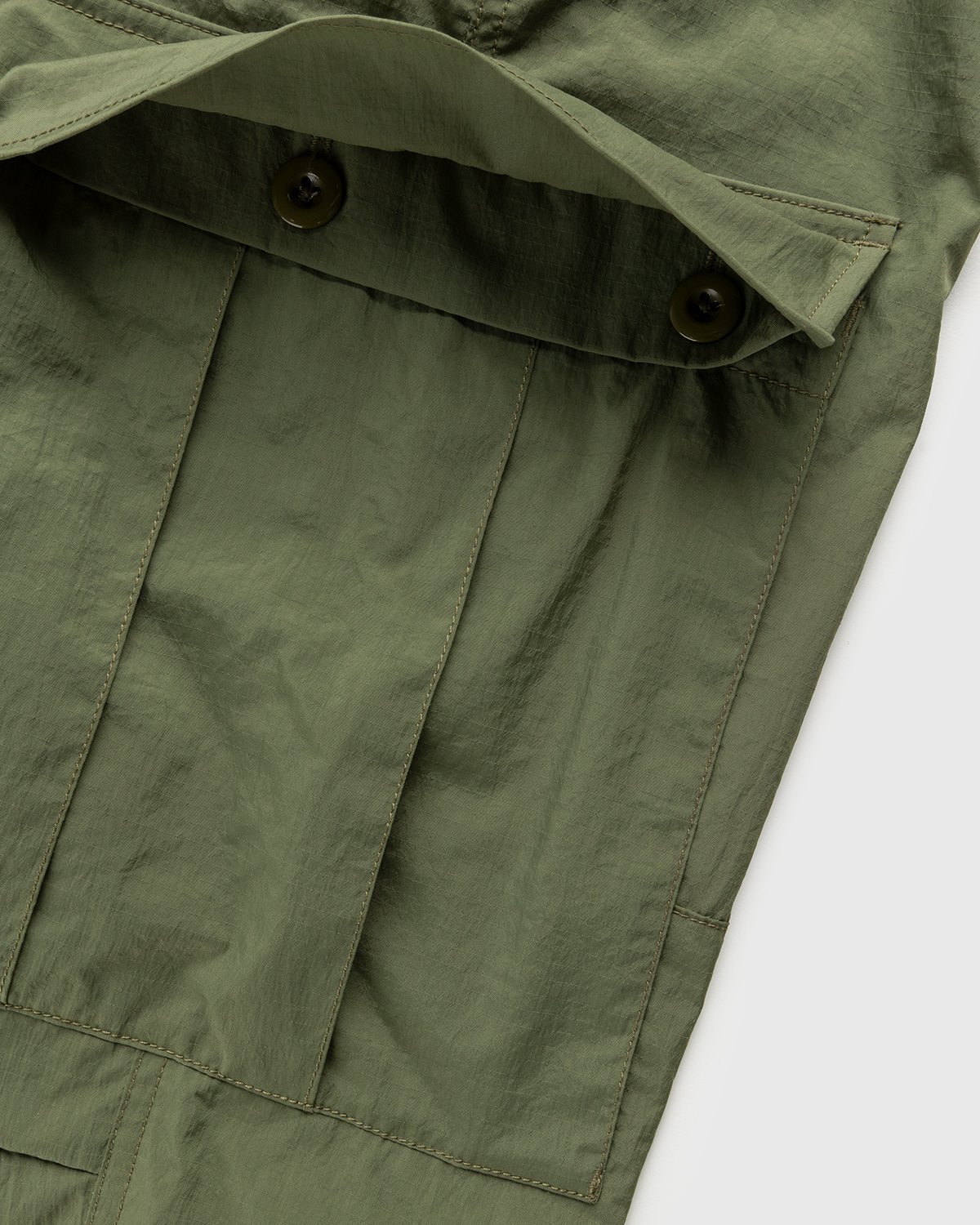 Highsnobiety - Water-Resistant Ripstop Cargo Pants Khaki - Clothing - Green - Image 6