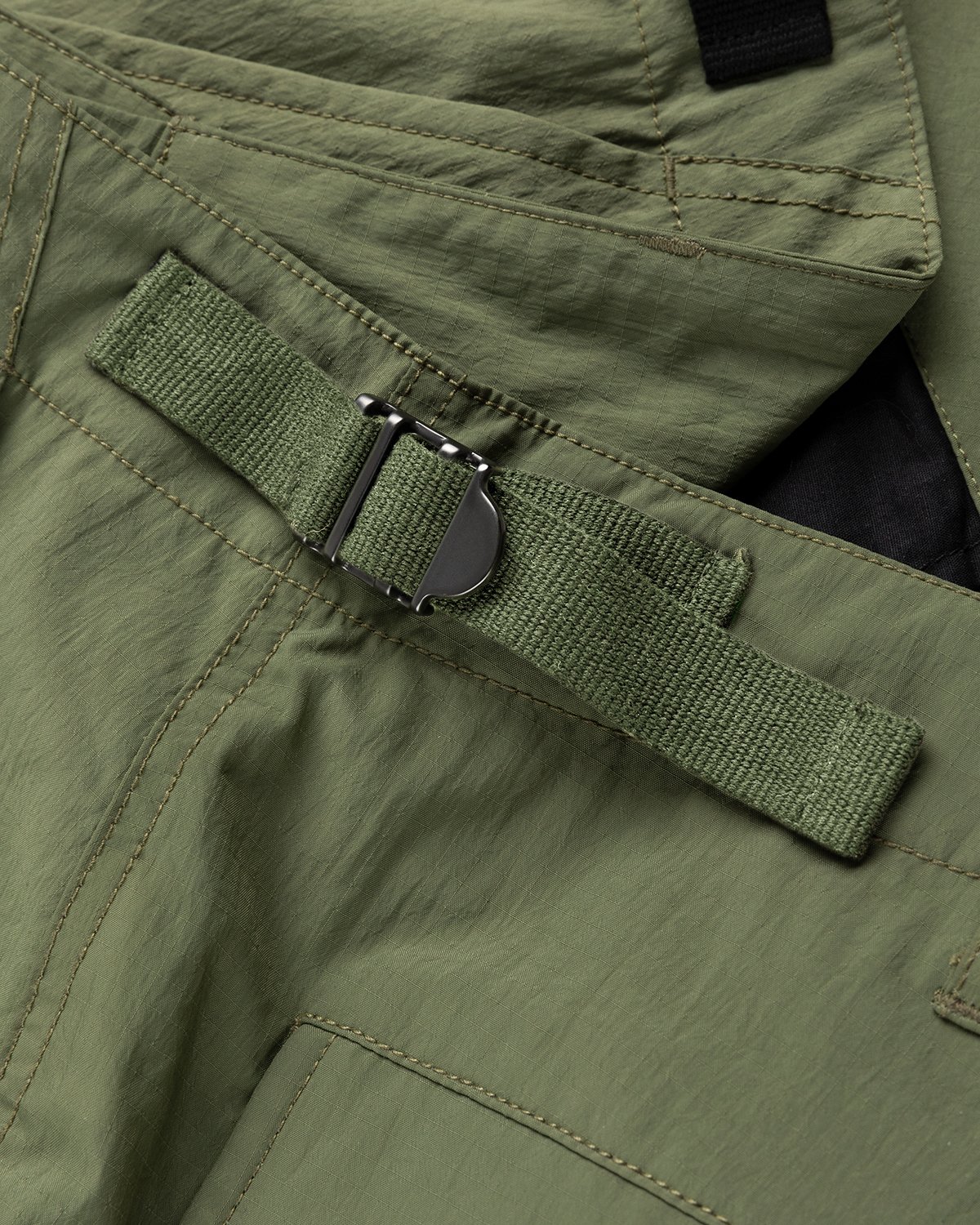 Highsnobiety - Water-Resistant Ripstop Cargo Pants Khaki - Clothing - Green - Image 7