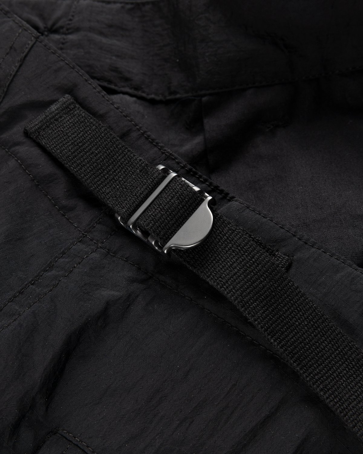 Highsnobiety - Water-Resistant Ripstop Cargo Pants Black - Clothing - Black - Image 7