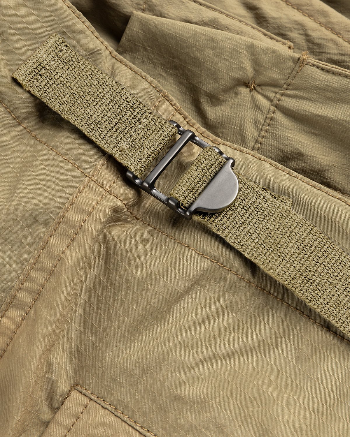 Highsnobiety - Water-Resistant Ripstop Cargo Pants Beige - Clothing - Beige - Image 6