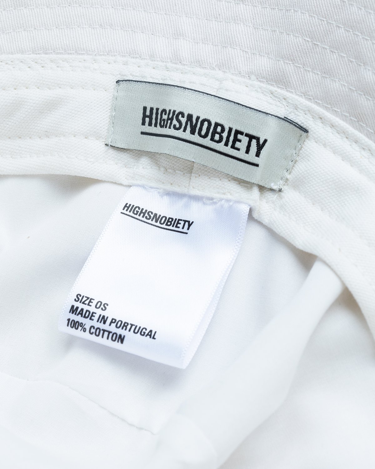 Highsnobiety - Bucket Hat White - Accessories - White - Image 5