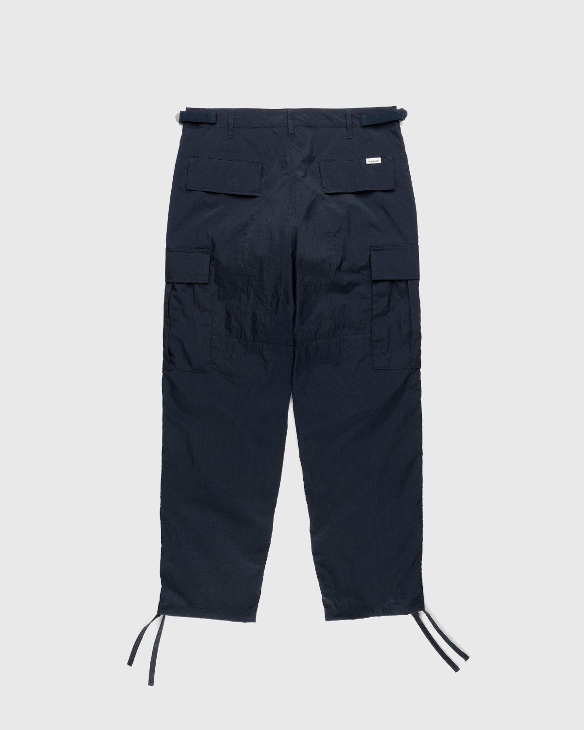 Highsnobiety - Water-Resistant Ripstop Cargo Pants Blue - Clothing - Blue - Image 2