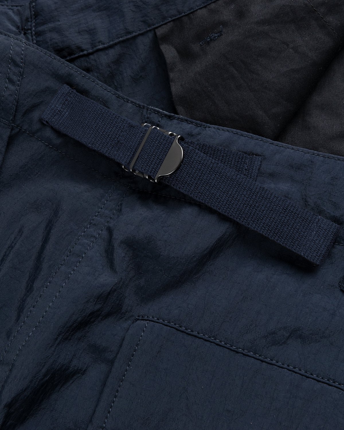 Highsnobiety - Water-Resistant Ripstop Cargo Pants Blue - Clothing - Blue - Image 7
