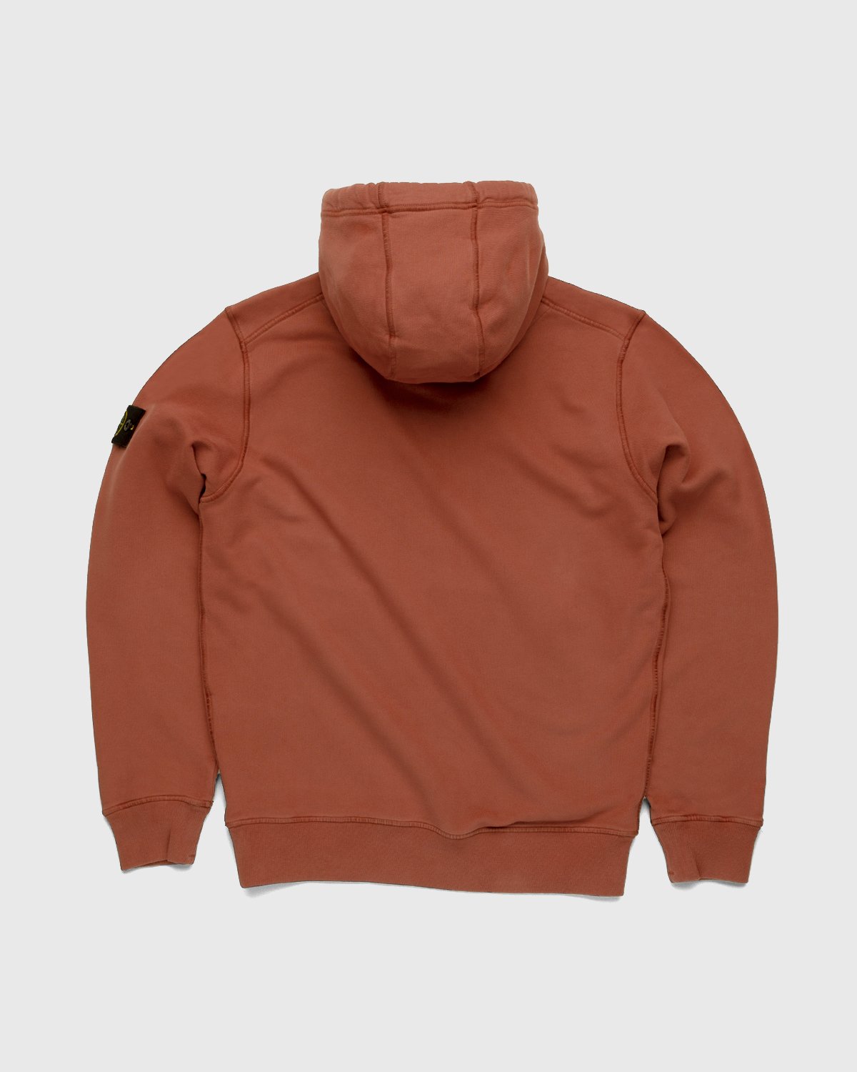 Stone Island - Dust Color Treatment Hoodie Brick Red - Clothing - Red - Image 2
