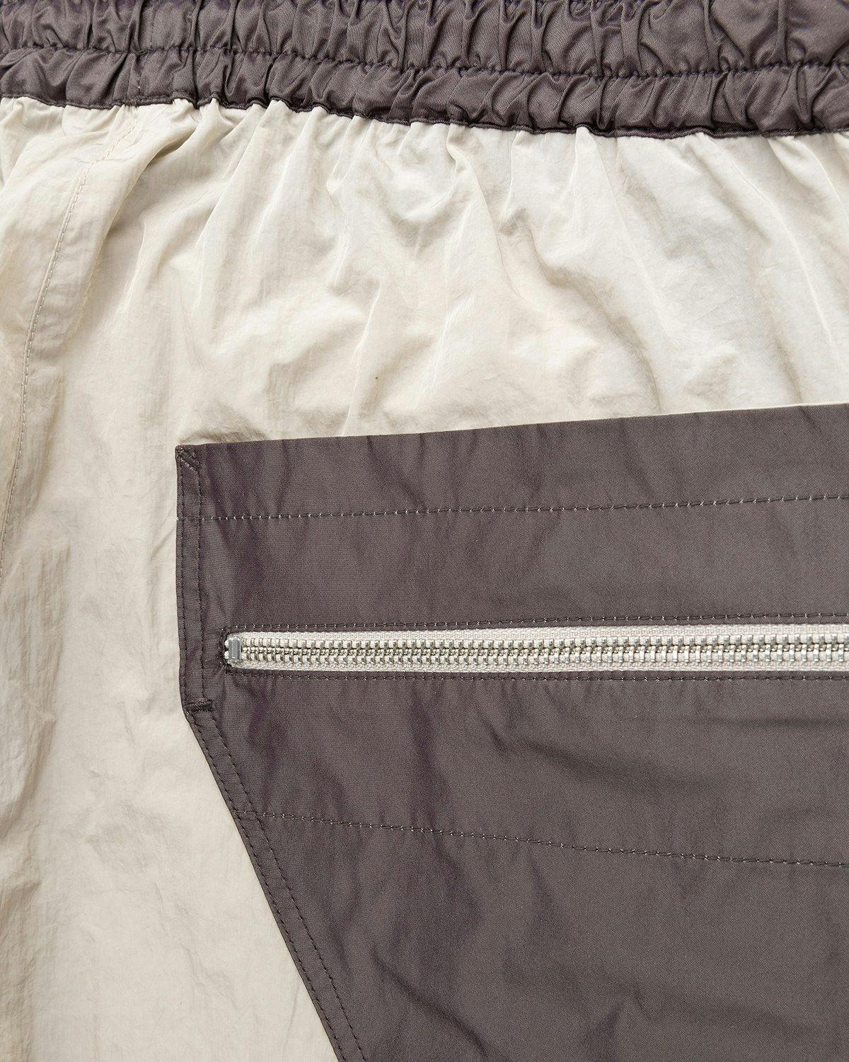 Arnar Mar Jonsson - Contrast Panelled Track Trouser Beige Chocolate - Clothing - Brown - Image 3