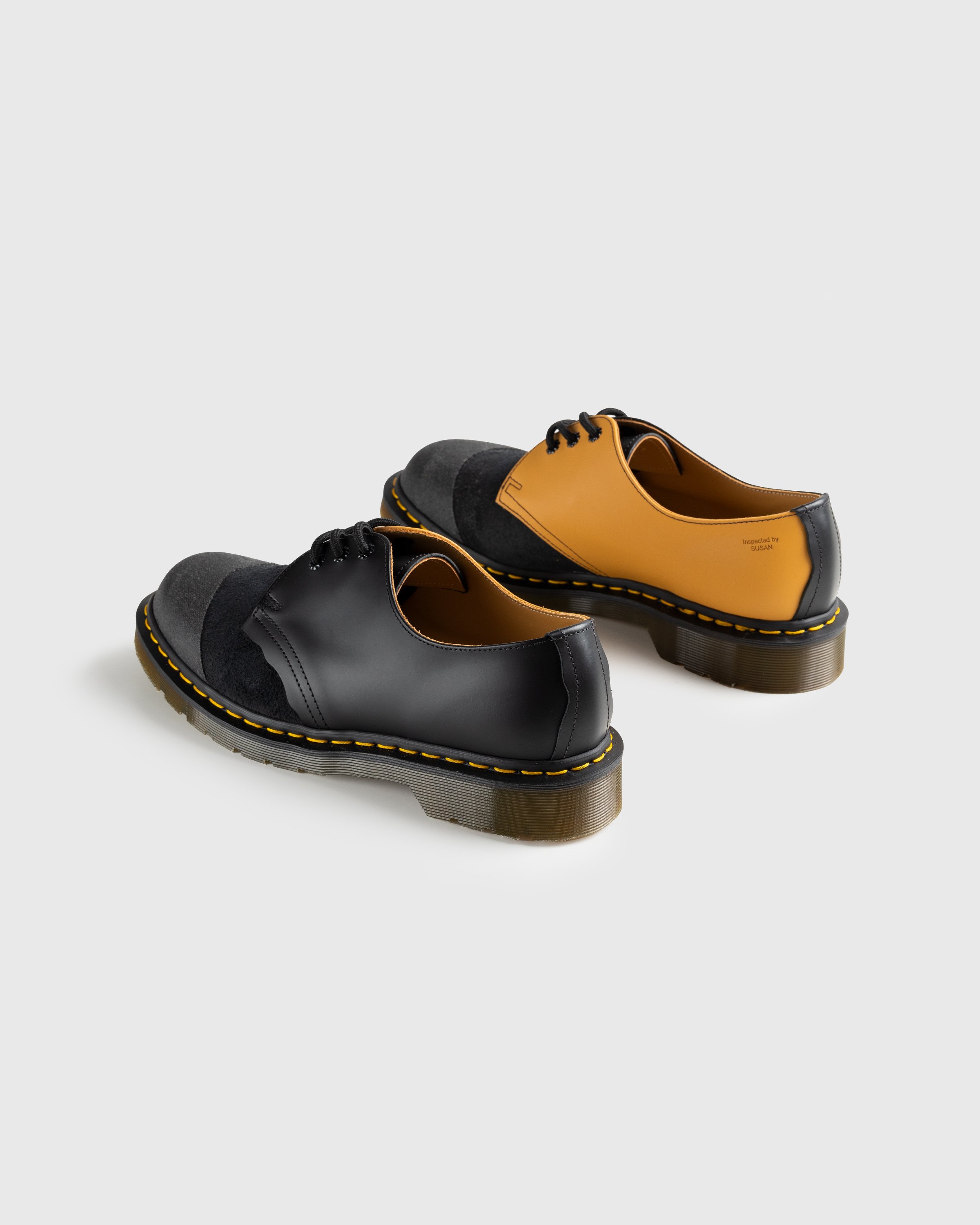 Dr. Martens - 1461 Reverse Black+Tan Smooth+Nappa - Footwear - Black - Image 4