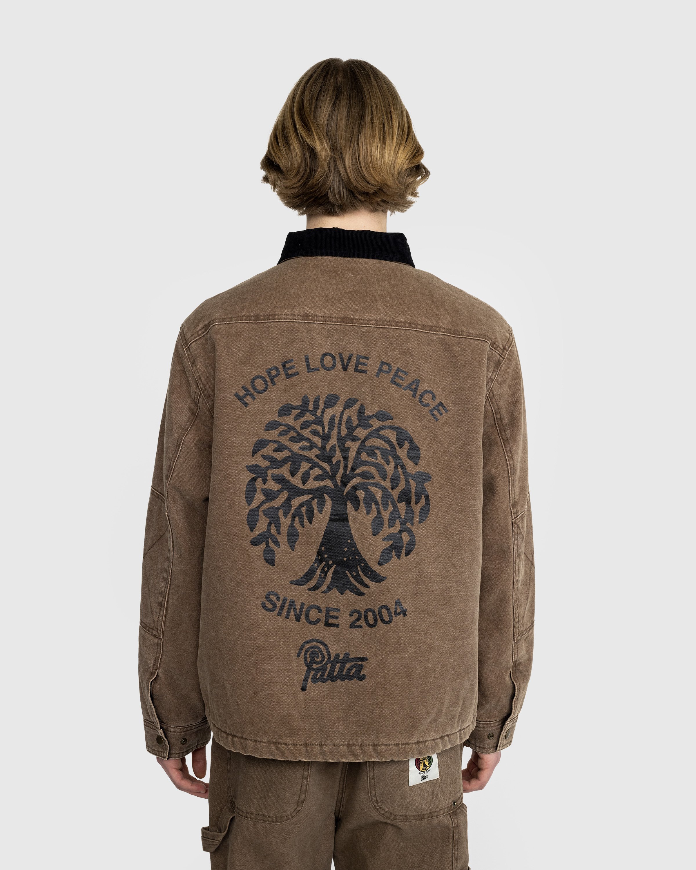 Patta - Canvas Chore Jacket - Clothing - Brown - Image 3