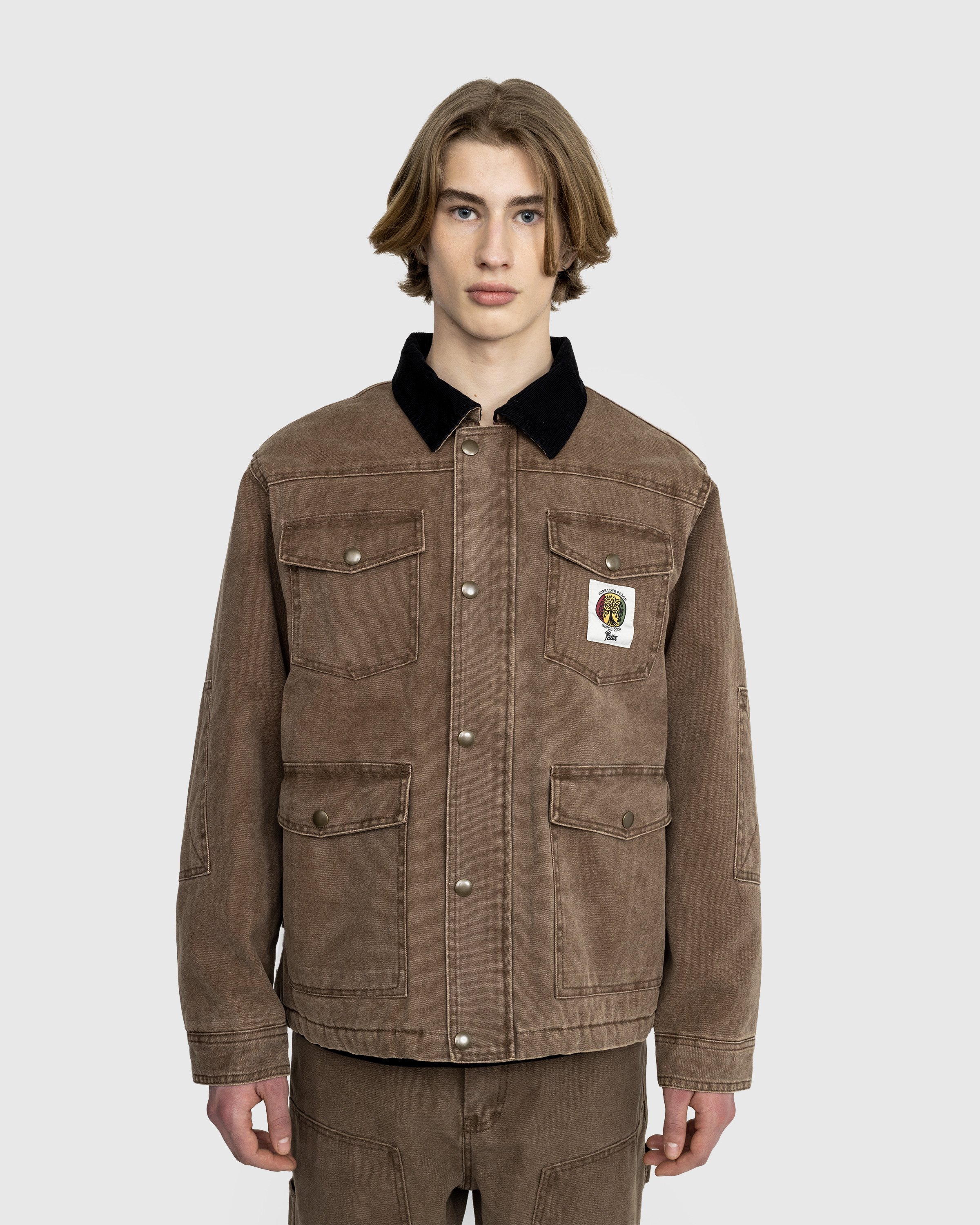 Patta - Canvas Chore Jacket - Clothing - Brown - Image 2