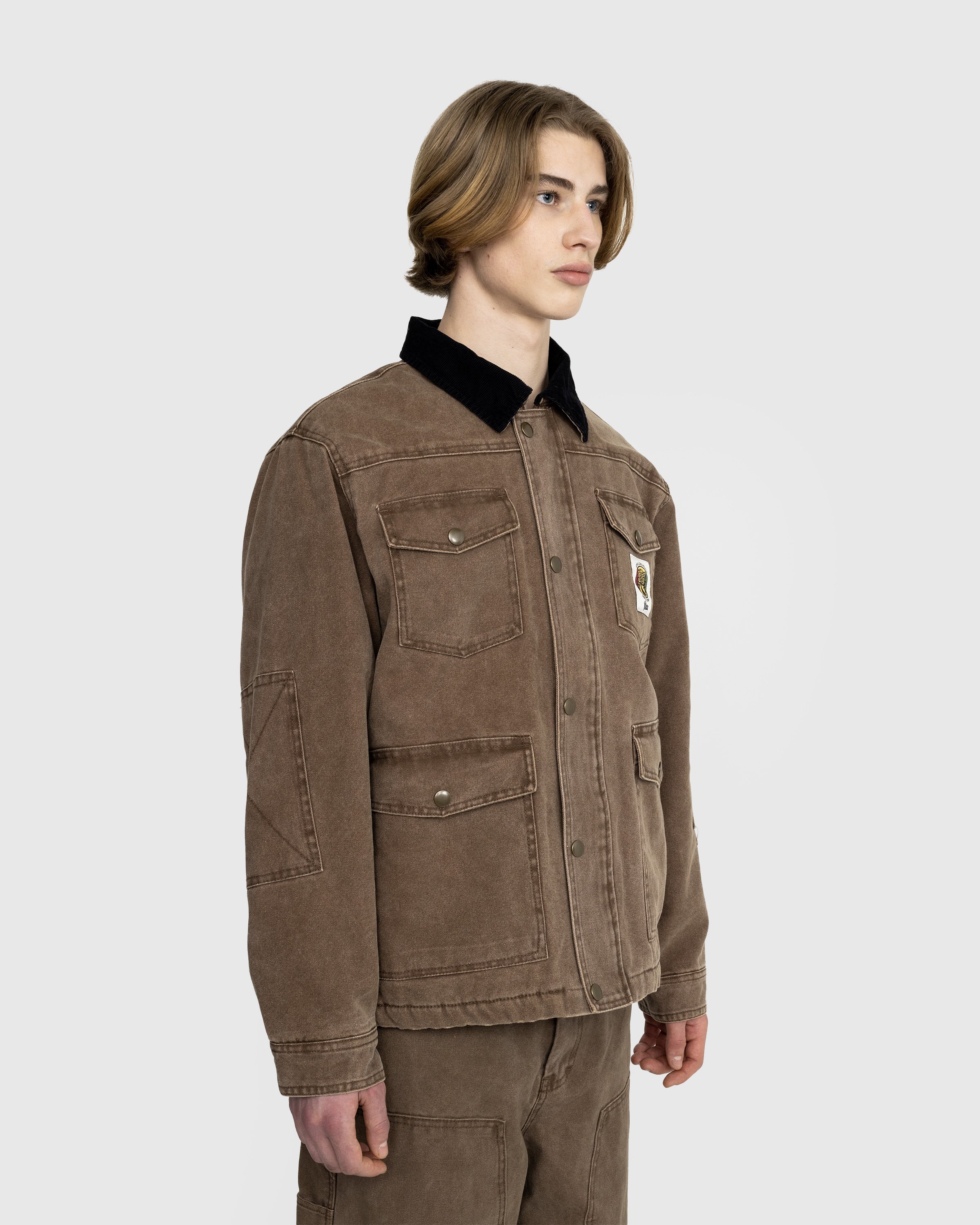 Patta - Canvas Chore Jacket - Clothing - Brown - Image 4