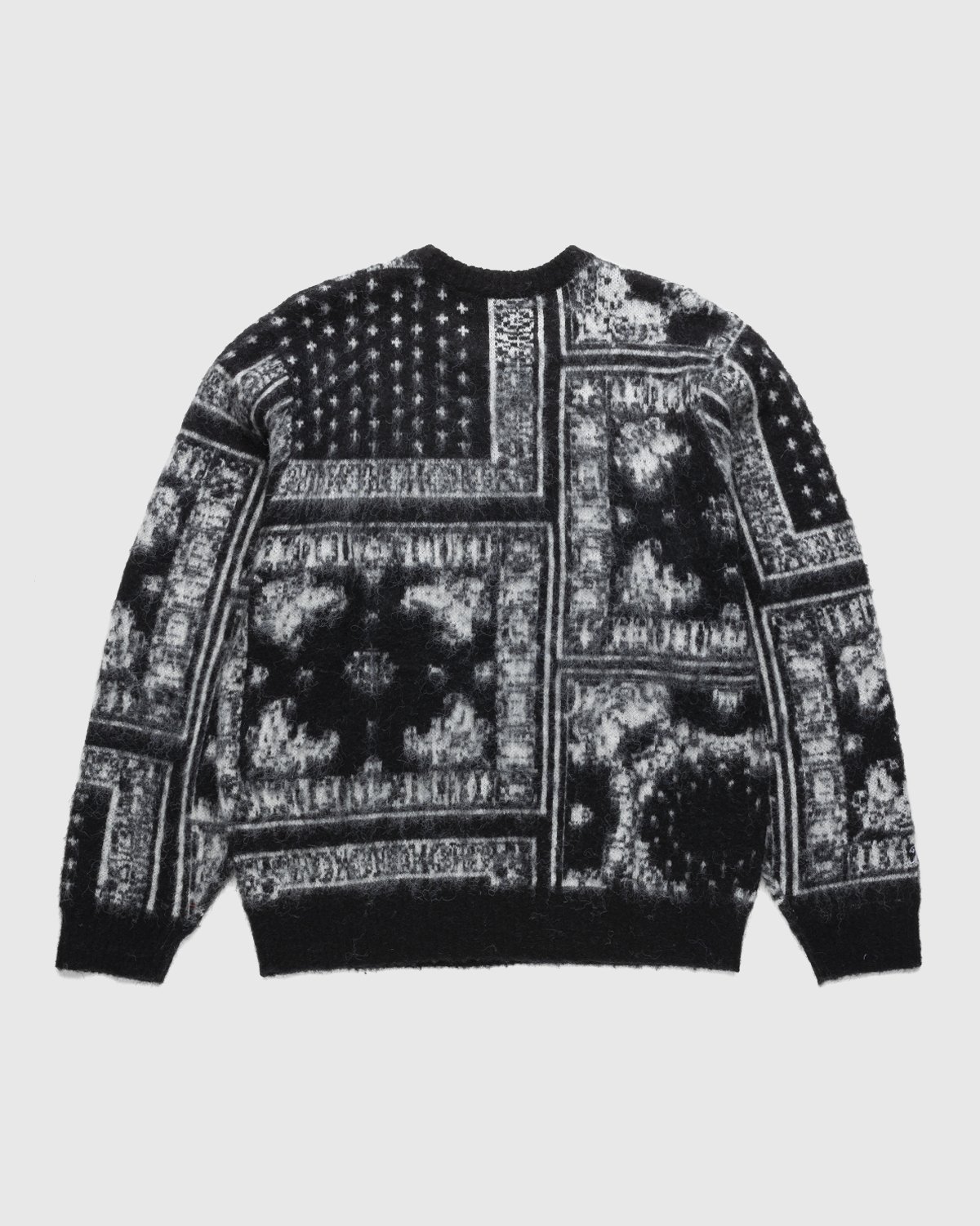 Highsnobiety - Bandana Alpaca Sweater Black - Clothing - Black - Image 2