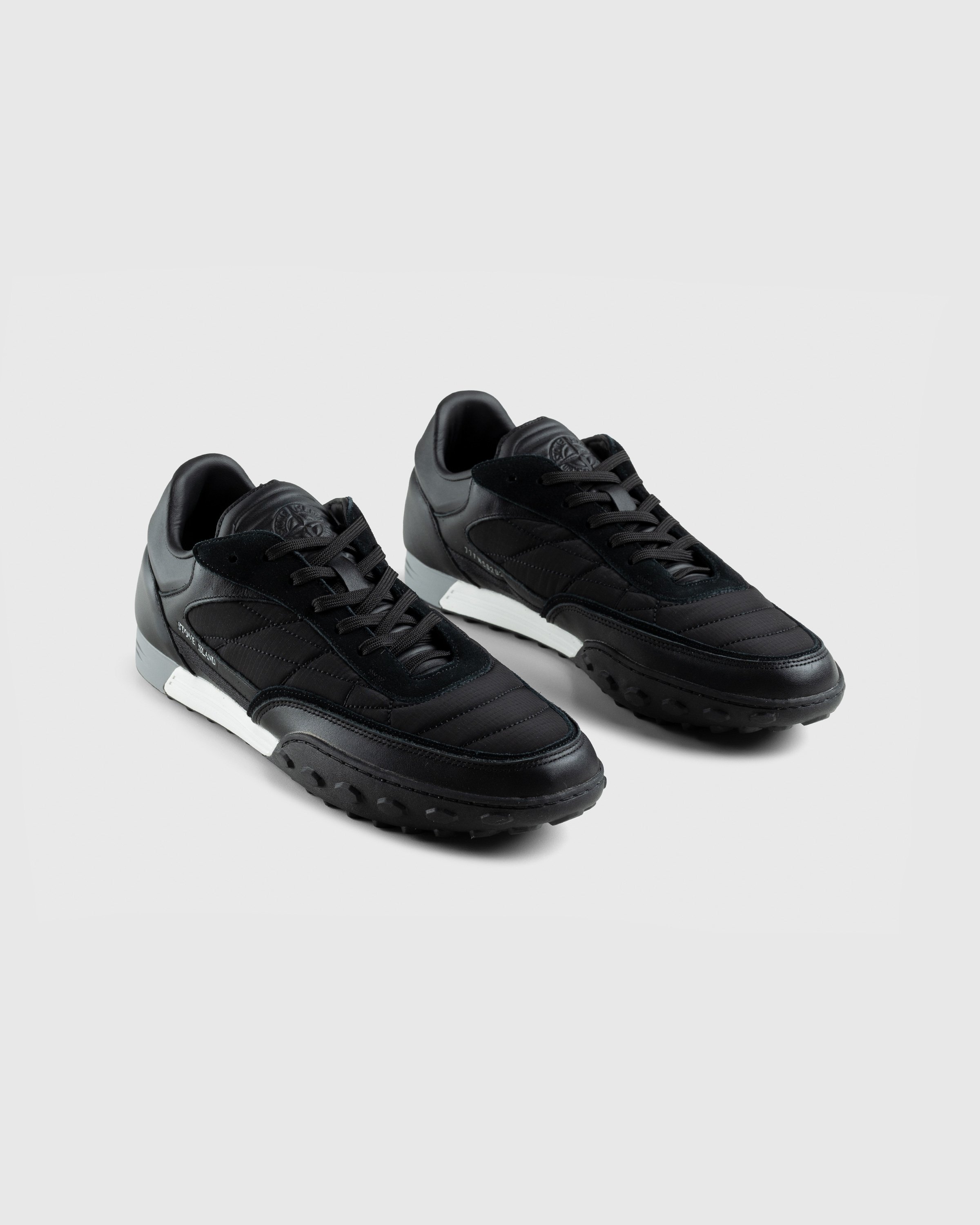 Stone Island - Football Sneaker Black - Footwear - Black - Image 3