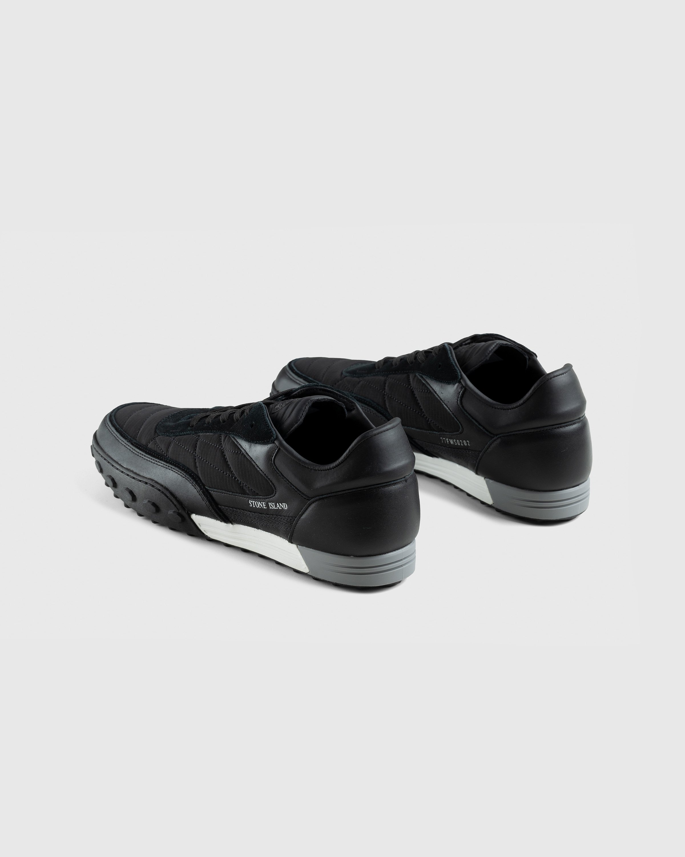 Stone Island - Football Sneaker Black - Footwear - Black - Image 4