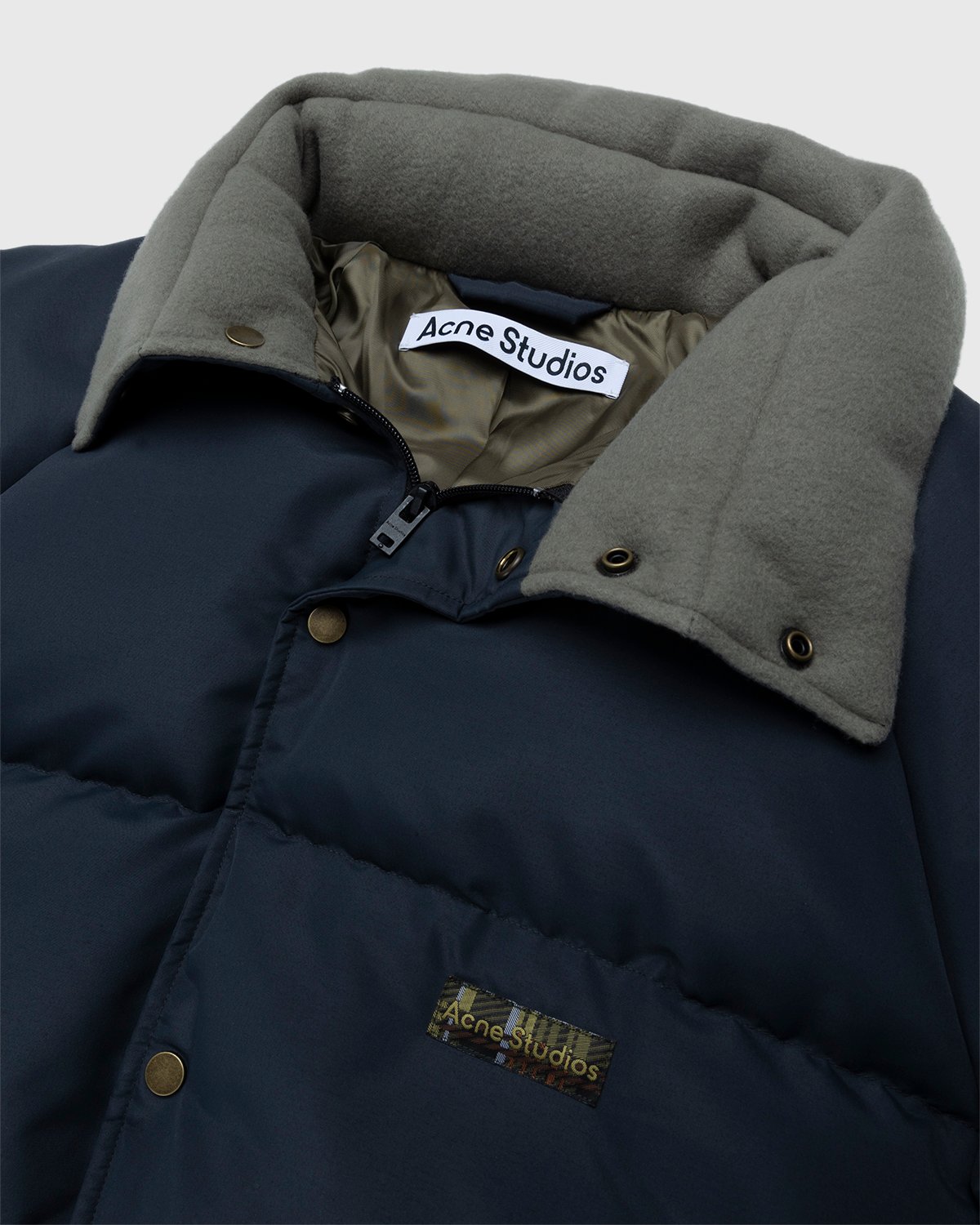 Acne Studios - Down Puffer Jacket Charcoal Grey - Clothing - Grey - Image 6