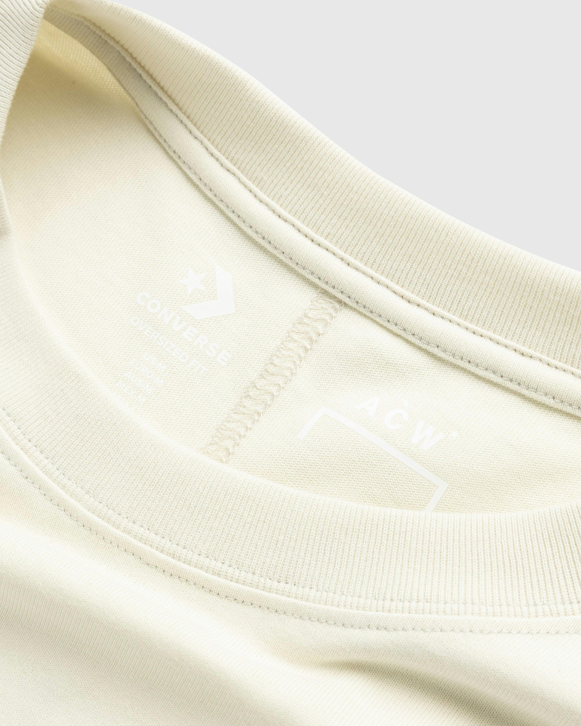 Converse x A-Cold-Wall* - Reflective Tee Bone White - Clothing - White - Image 3