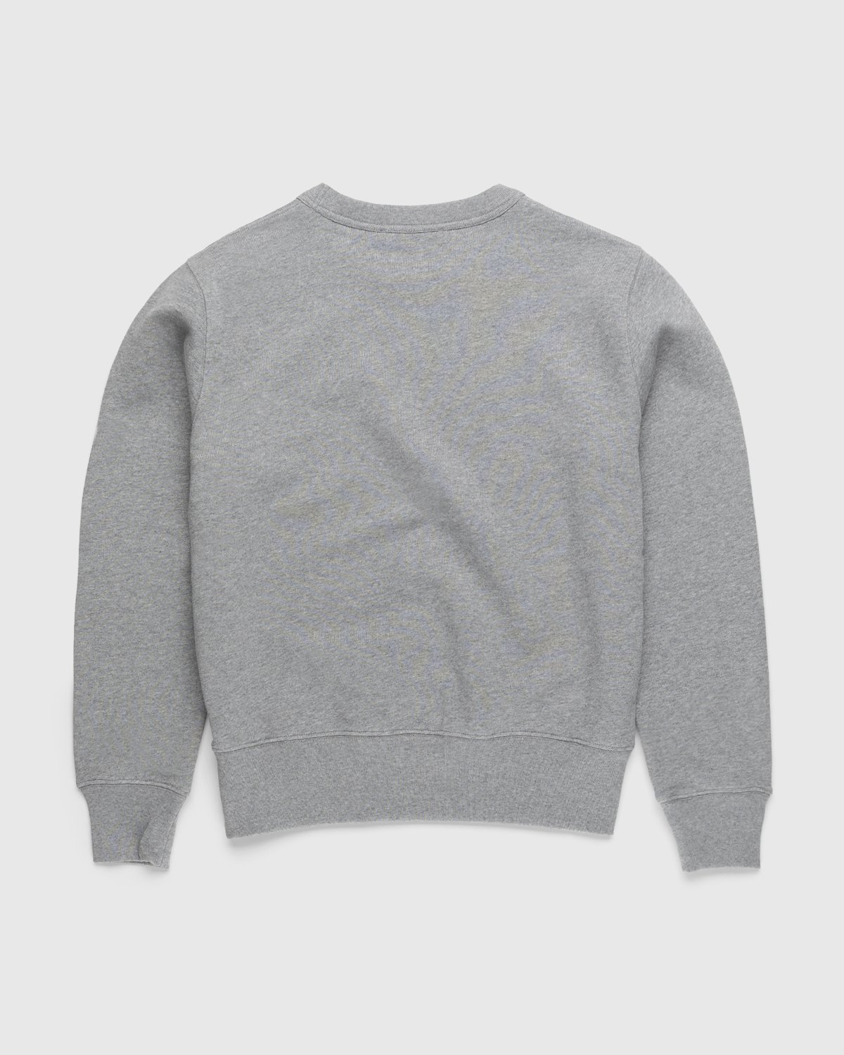 Acne Studios - Organic Cotton Crewneck Sweatshirt Light Grey Melange - Clothing - Grey - Image 2
