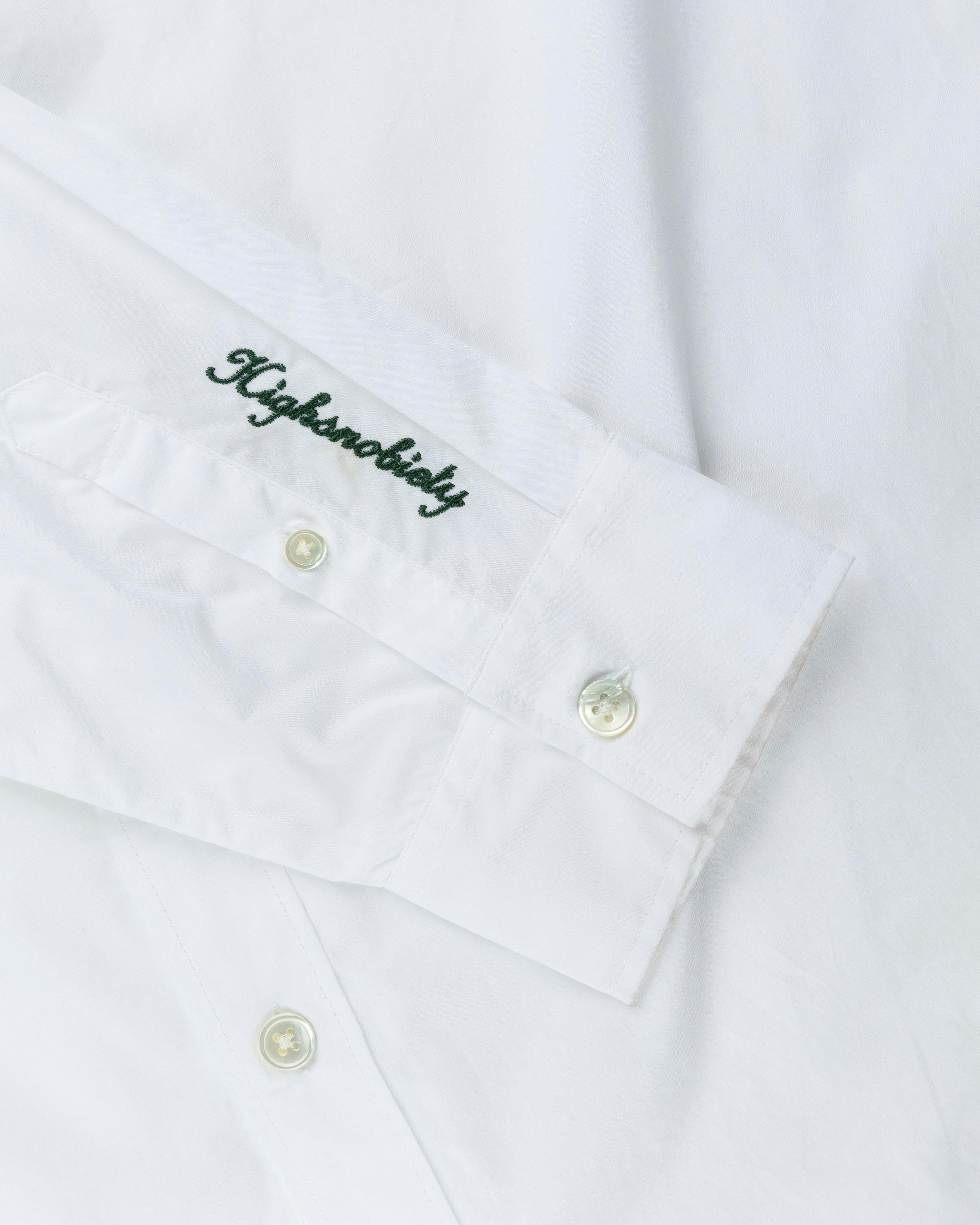 Café de Flore x Highsnobiety - Not In Paris 4 Poplin Shirt White - Clothing - White - Image 5