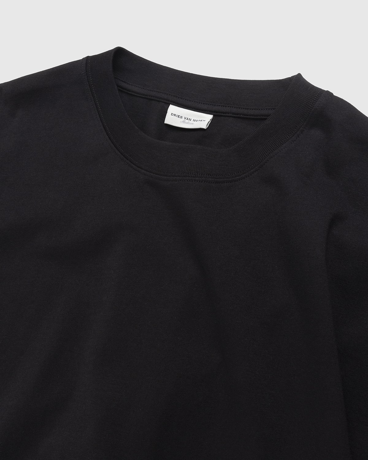 Dries van Noten - Hen Oversized T-Shirt Black - Clothing - Black - Image 3