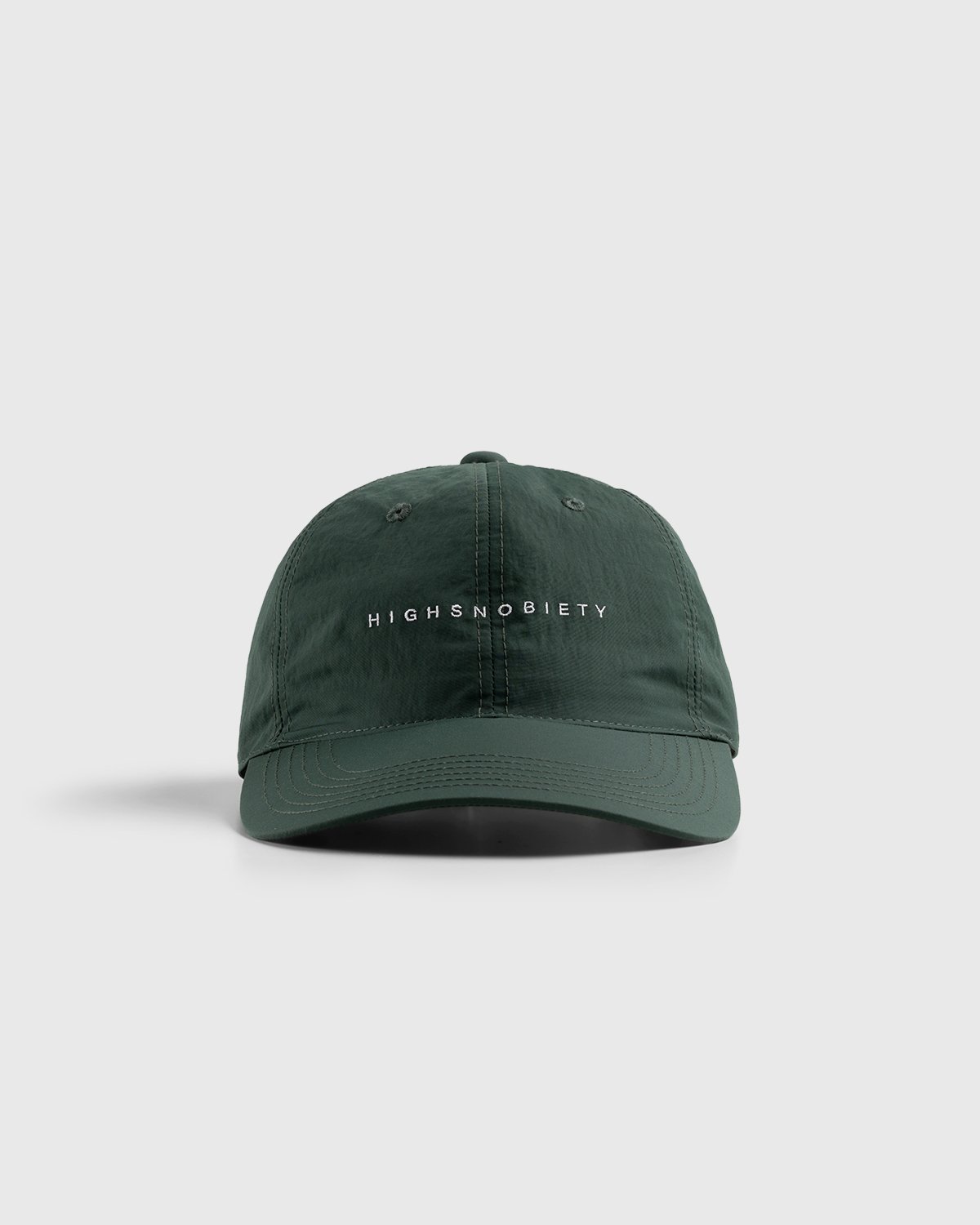 Highsnobiety - Brushed Nylon Ball Cap Green - Accessories - Green - Image 2