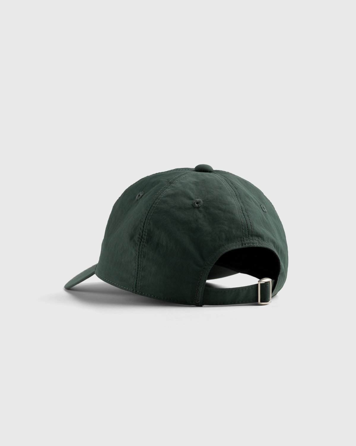 Highsnobiety - Brushed Nylon Ball Cap Green - Accessories - Green - Image 3