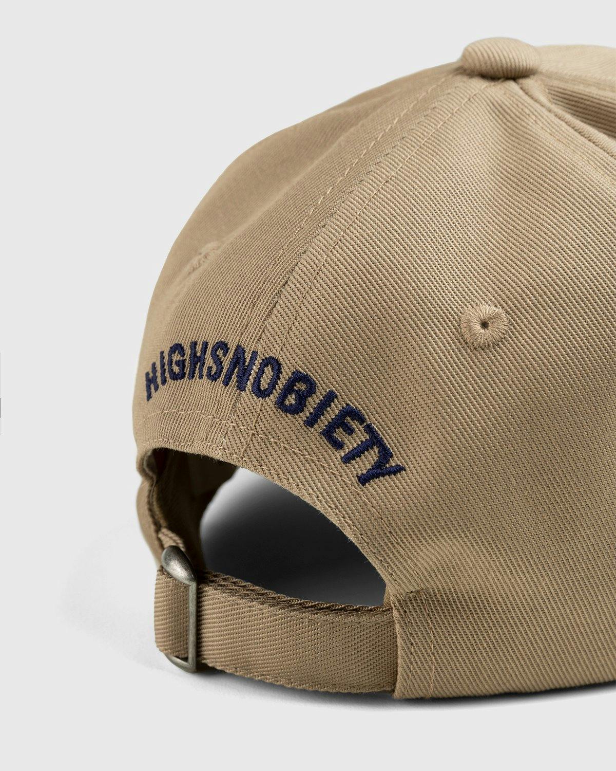 Highsnobiety - HS Sports Logo Cap Eggshell - Accessories - Beige - Image 4