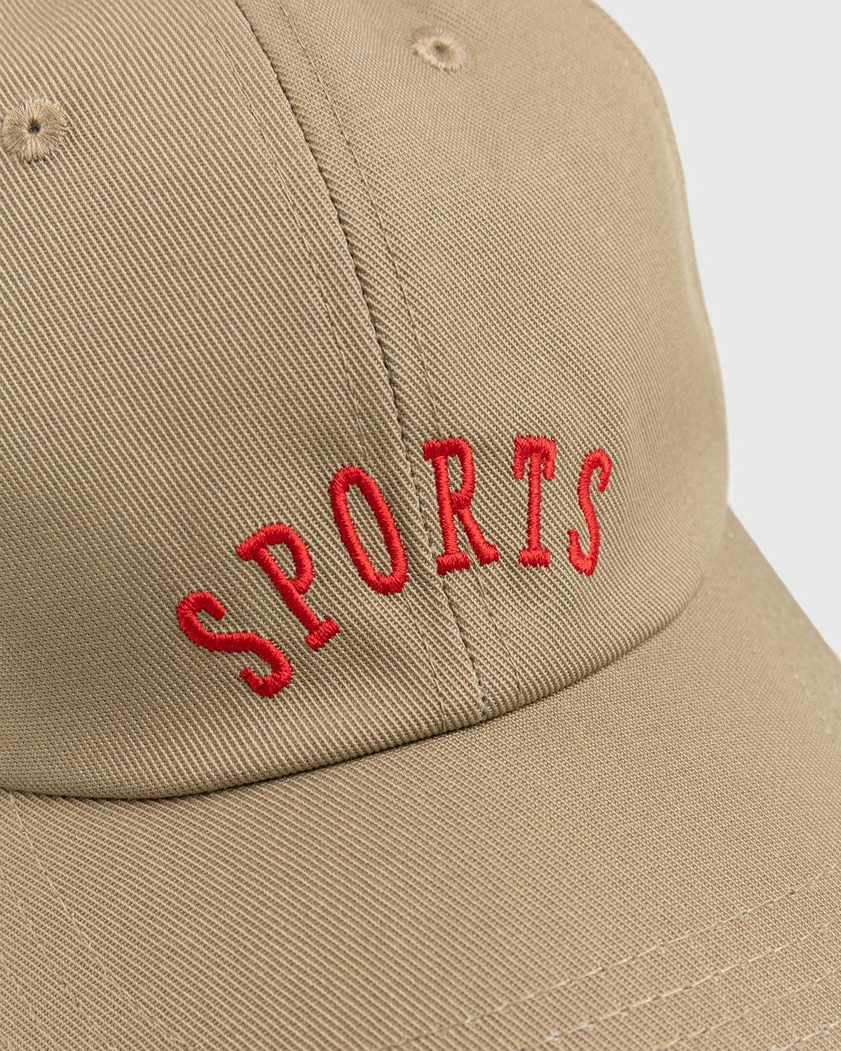 Highsnobiety - HS Sports Logo Cap Eggshell - Accessories - Beige - Image 6