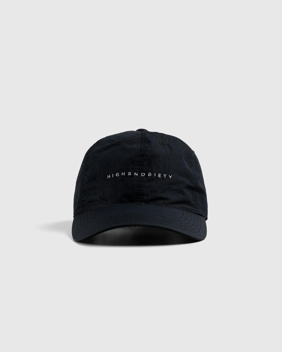 Highsnobiety - Brushed Nylon Ball Cap Black - Accessories - Black - Image 2