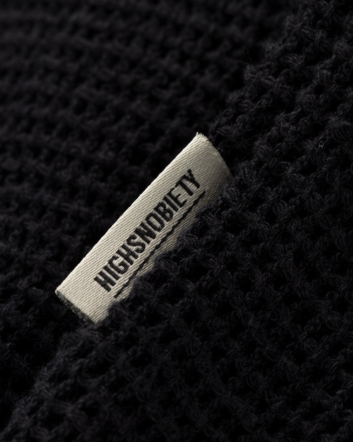 Highsnobiety - Knit Mesh Tank Top Black - Clothing - Black - Image 5