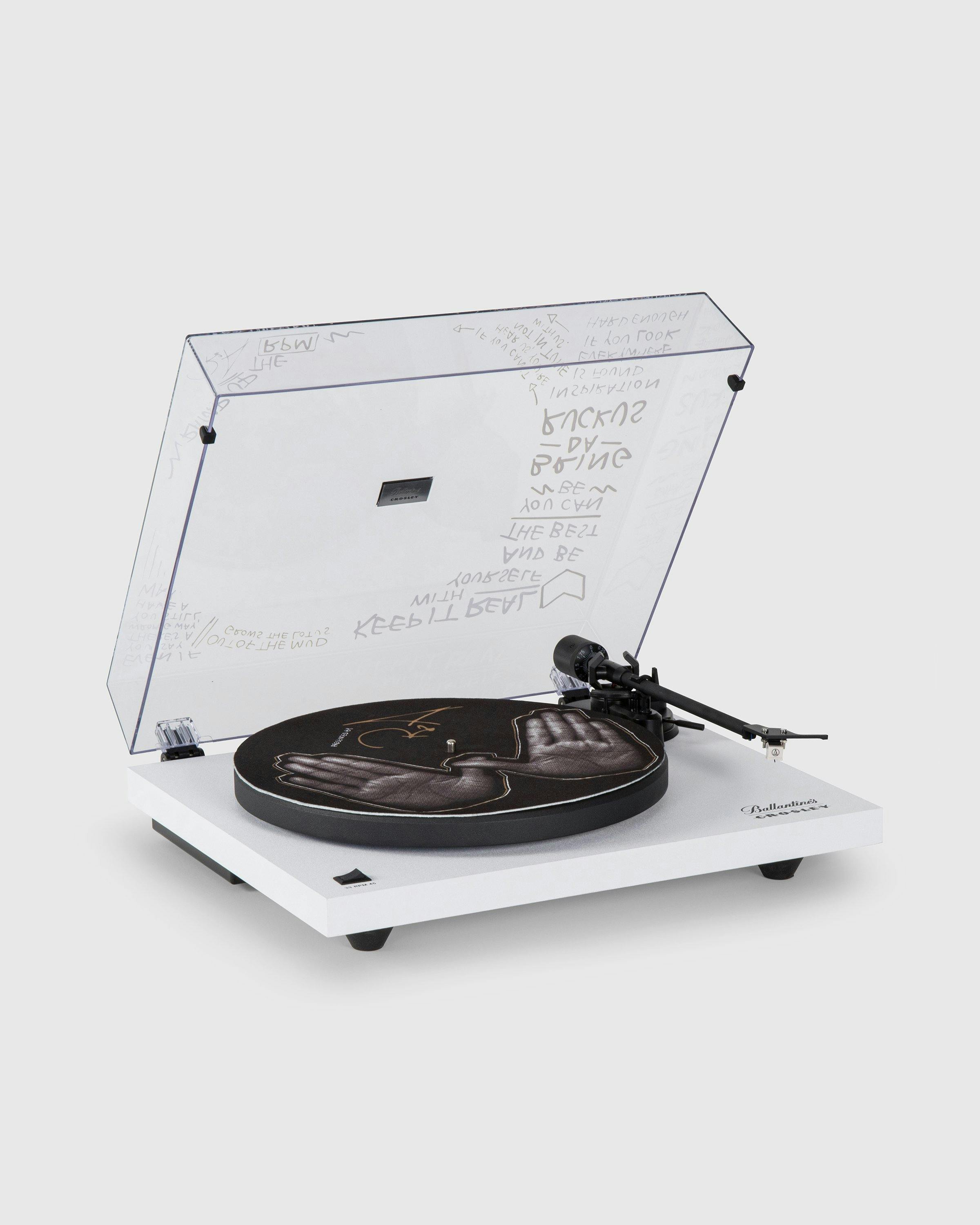 Ballantine's x Crosley - RZA C6 Record Player White - Lifestyle - White - Image 3