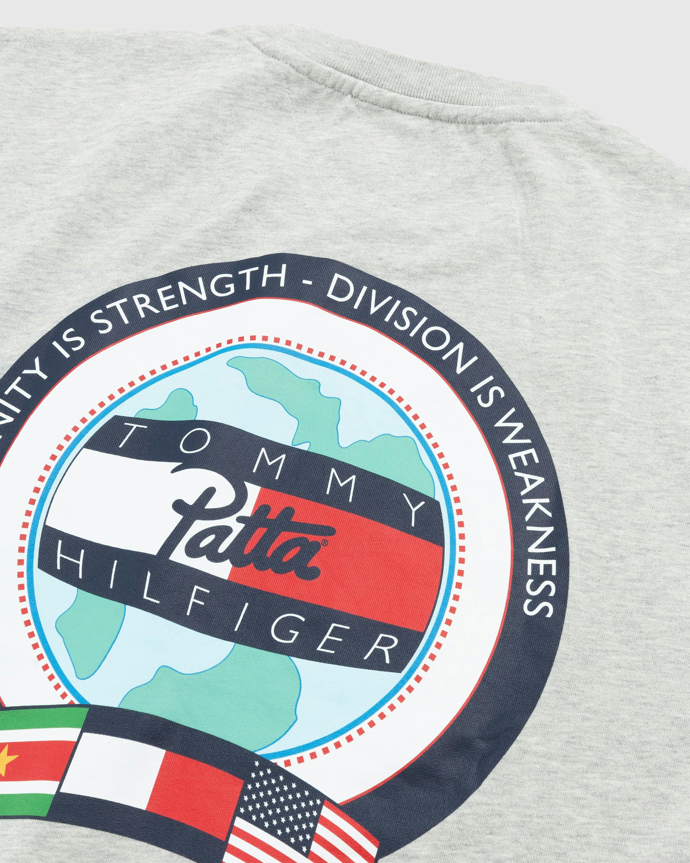 Patta x Tommy Hilfiger - T-Shirt Grey Heather - Clothing - Grey - Image 4