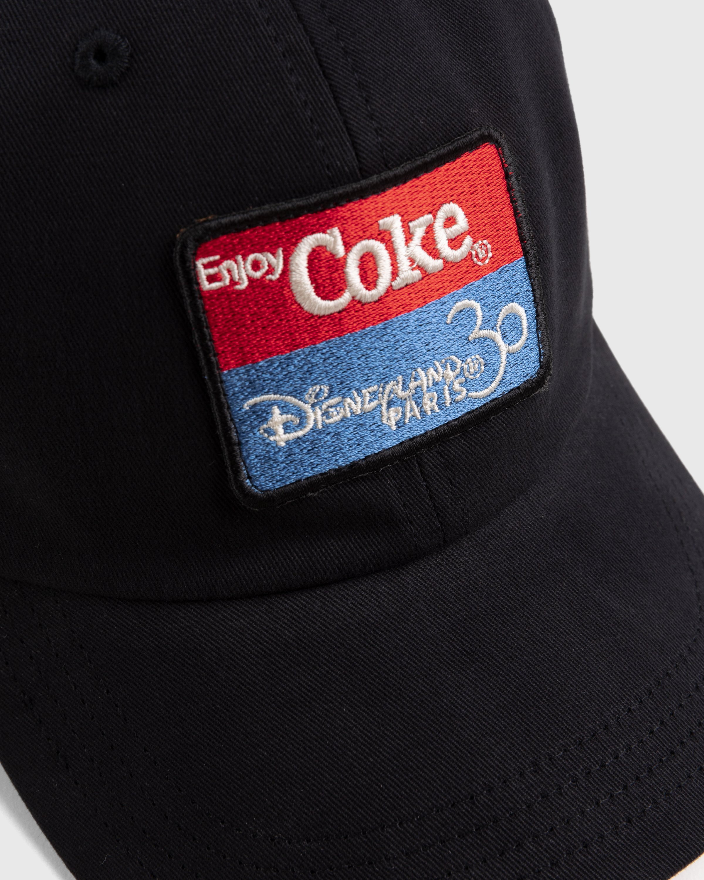 Disneyland Paris x Coca-Cola x Highsnobiety - Not In Paris 4 Logo Baseball Cap Black - Accessories - Black - Image 8
