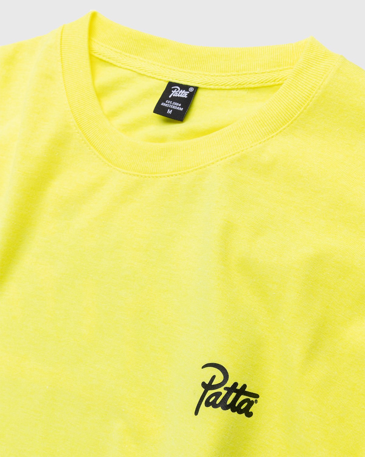 Patta - Word On The Street T-Shirt Fluoro Yellow - Clothing - Yellow - Image 5