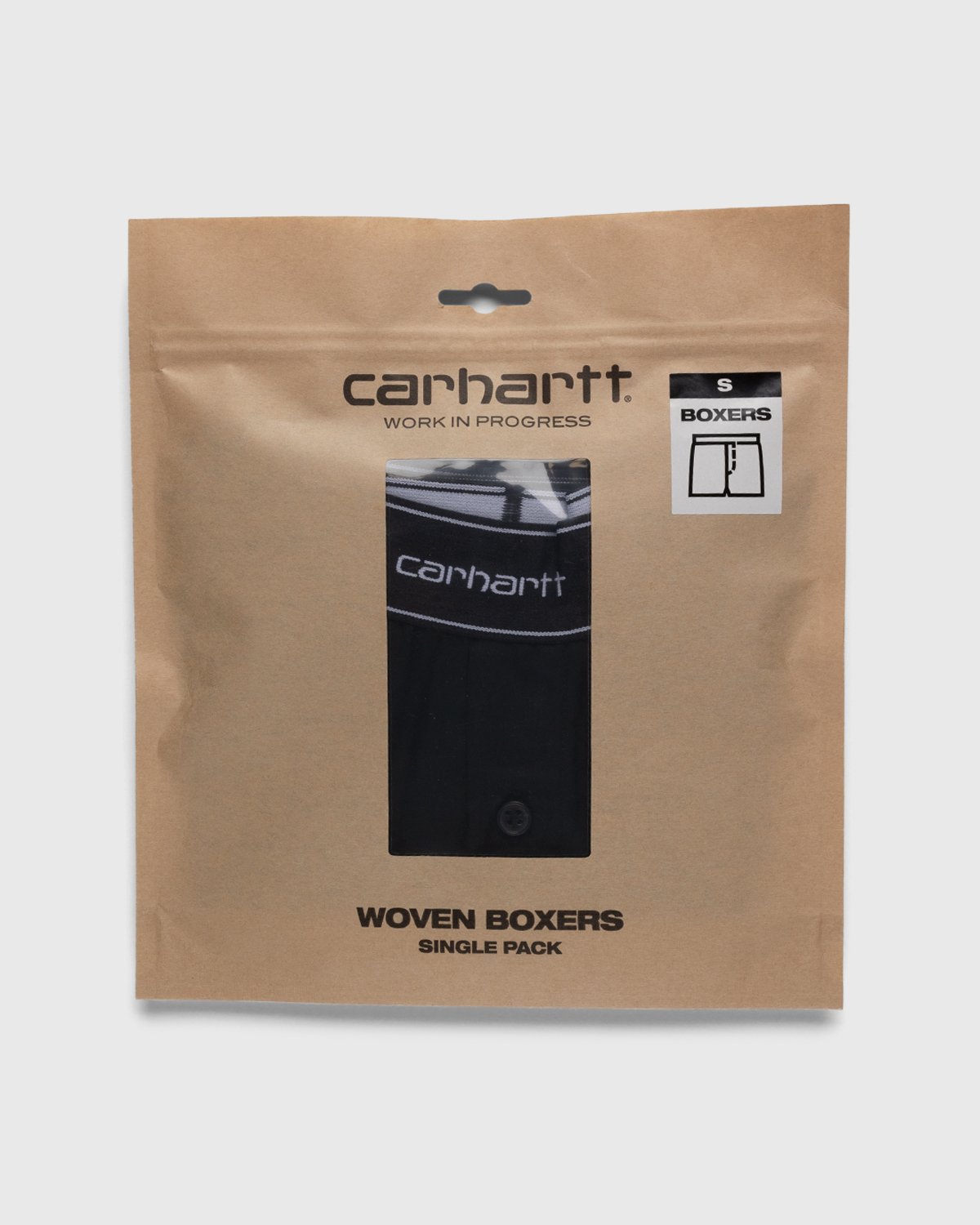 Carhartt WIP - Cotton Script Boxers Black - Clothing - Black - Image 5