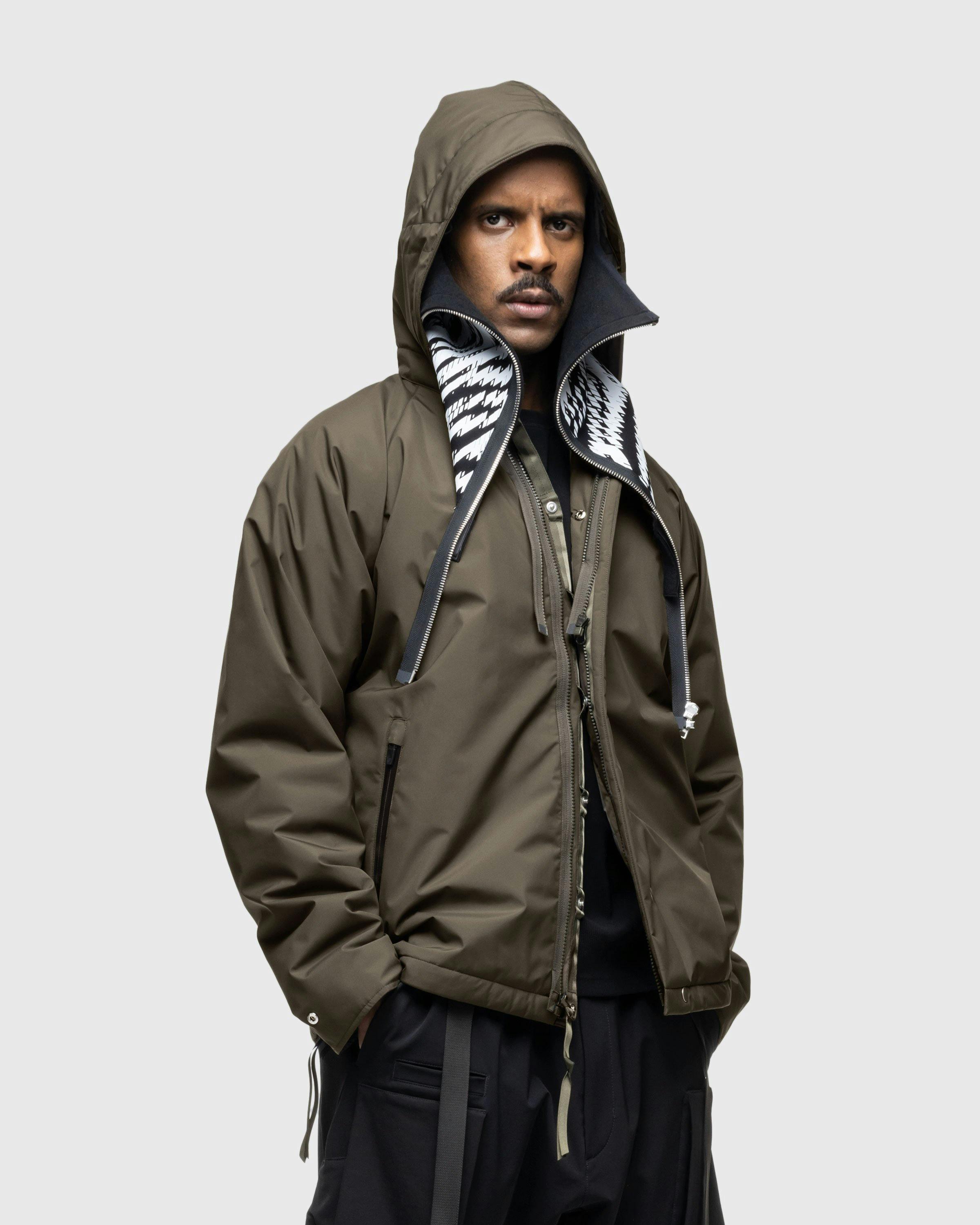 ACRONYM – J95-PL Windstopper PrimaLoft Modular Liner Jacket Raf Green ...