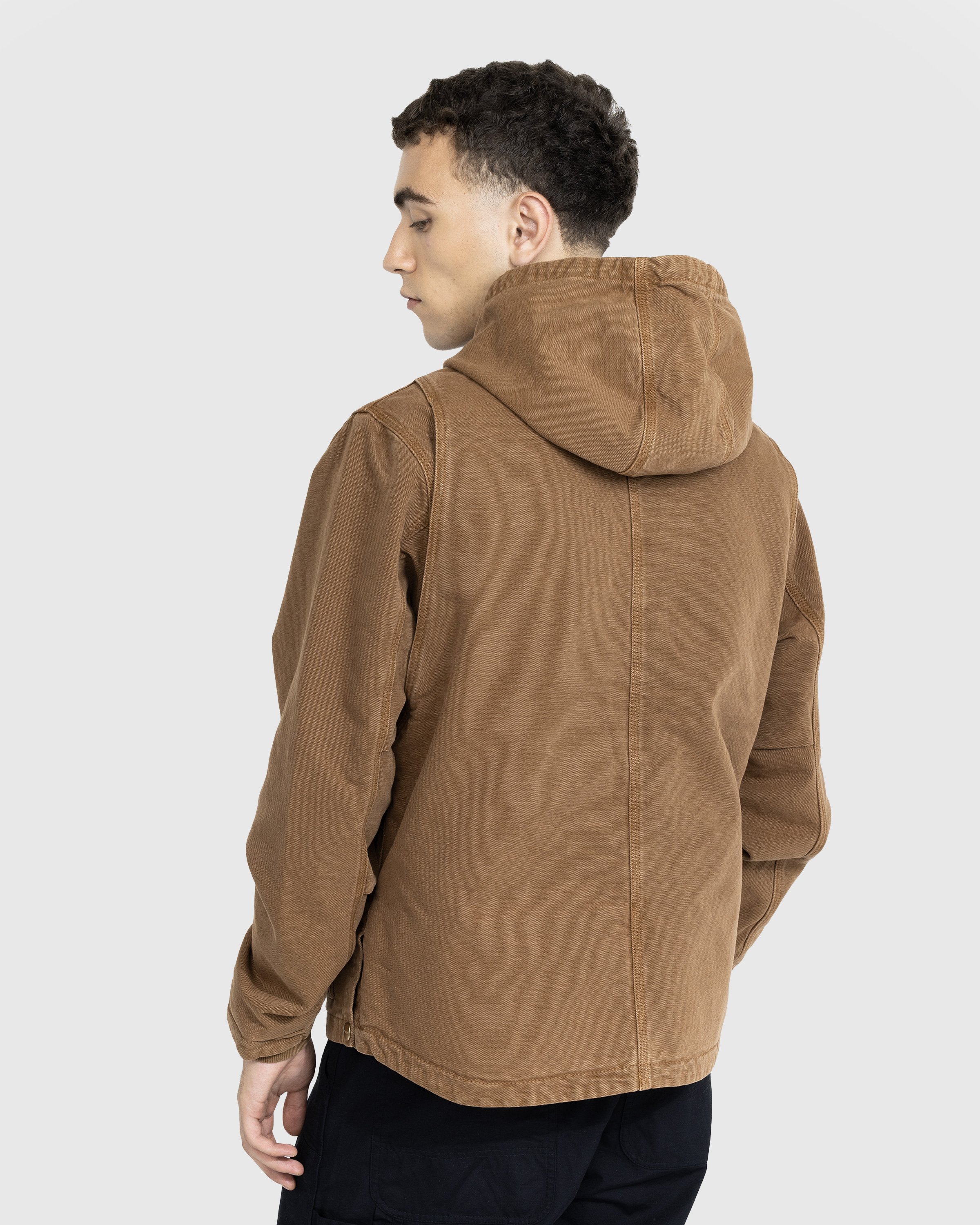 Carhartt WIP - Arling Jacket Faded Tamarind - Clothing - Brown - Image 3