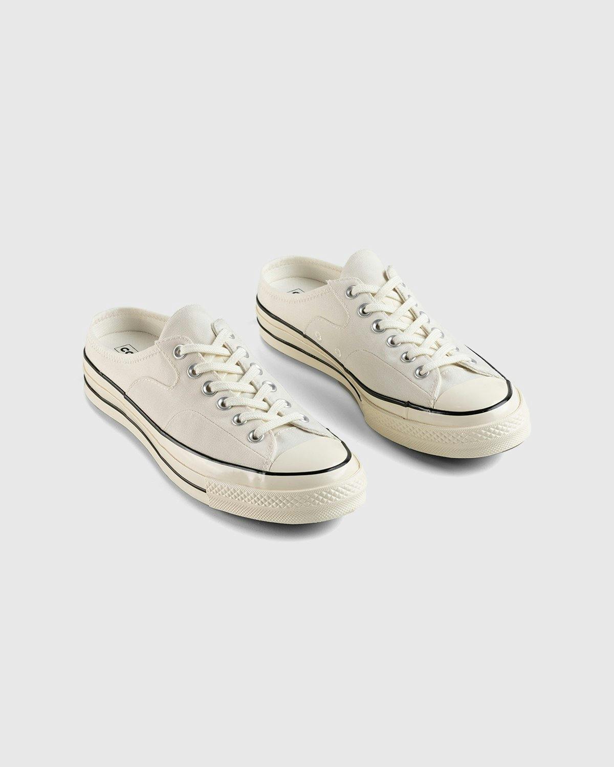 Converse - Chuck 70 Mule Slip Egret/Egret/Black - Footwear - Beige - Image 4