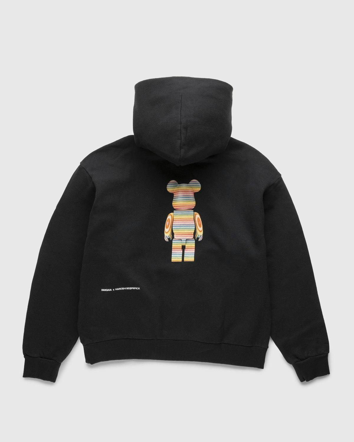 Pangaia x Haroshi - Be@rbrick Recycled Cotton Hoodie Black - Clothing - Black - Image 2