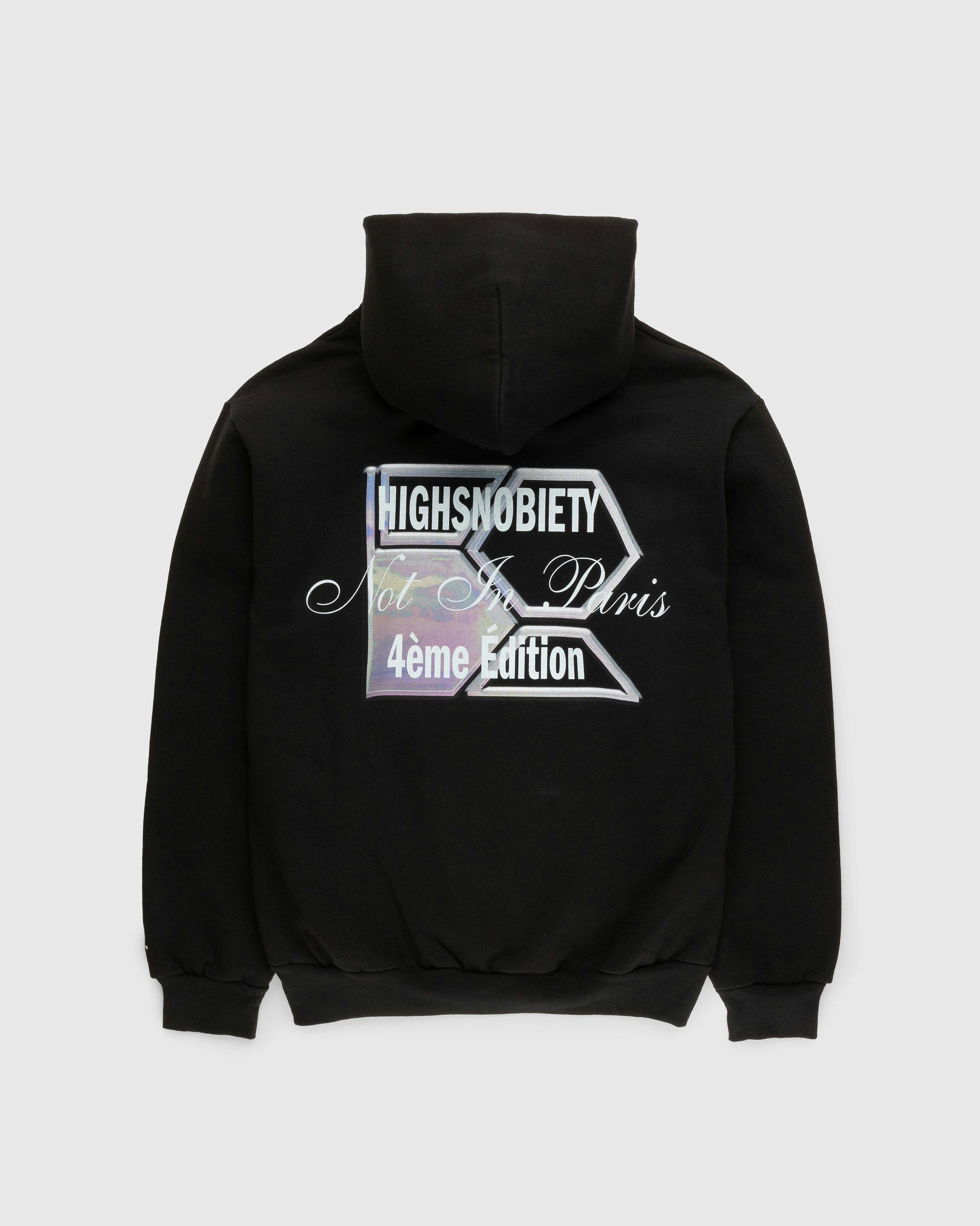 Bstroy x Highsnobiety - Not In Paris 4 Flower Hoodie Black - Clothing - Black - Image 2