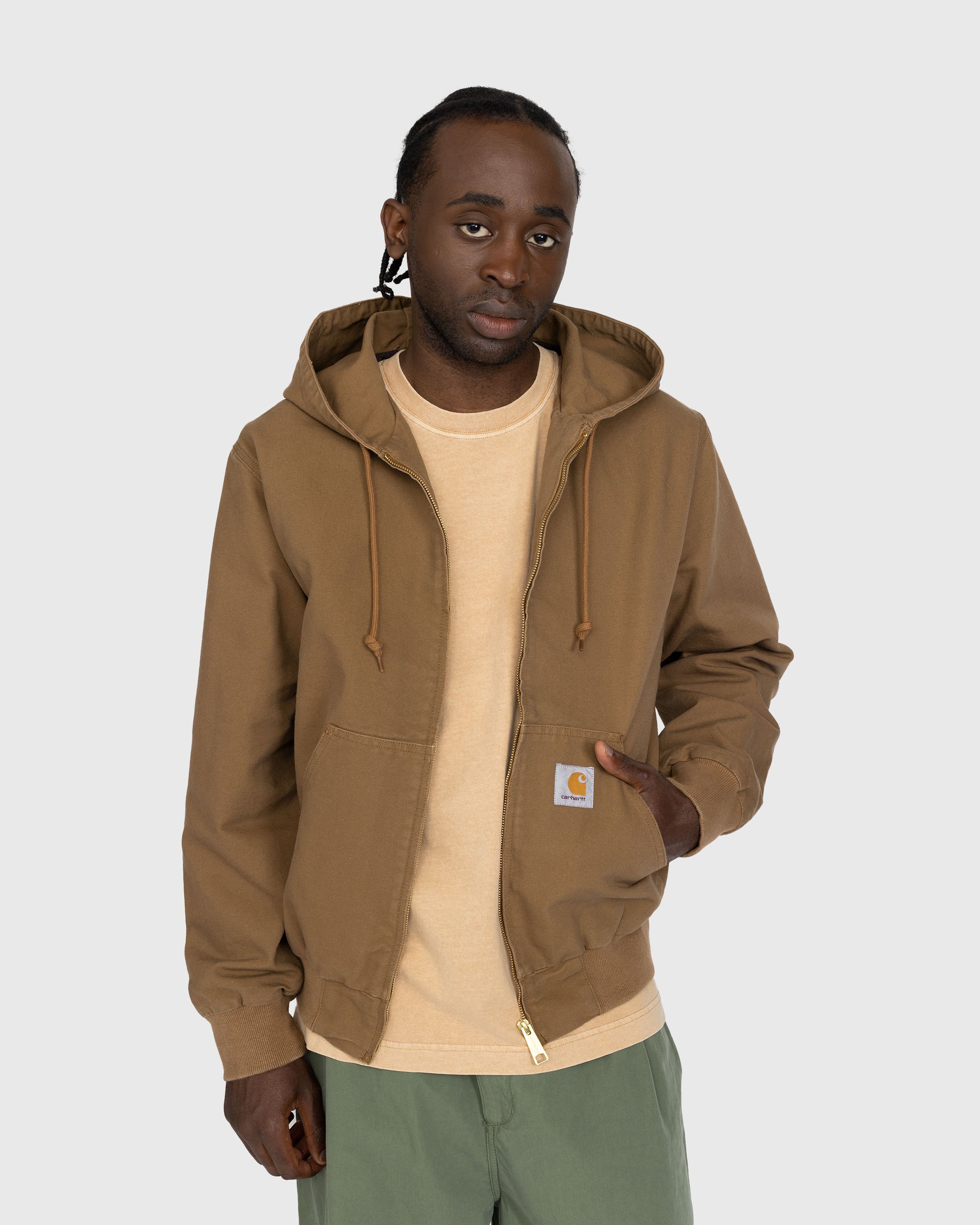 Carhartt WIP - Active Jacket Brown - Clothing - Brown - Image 2