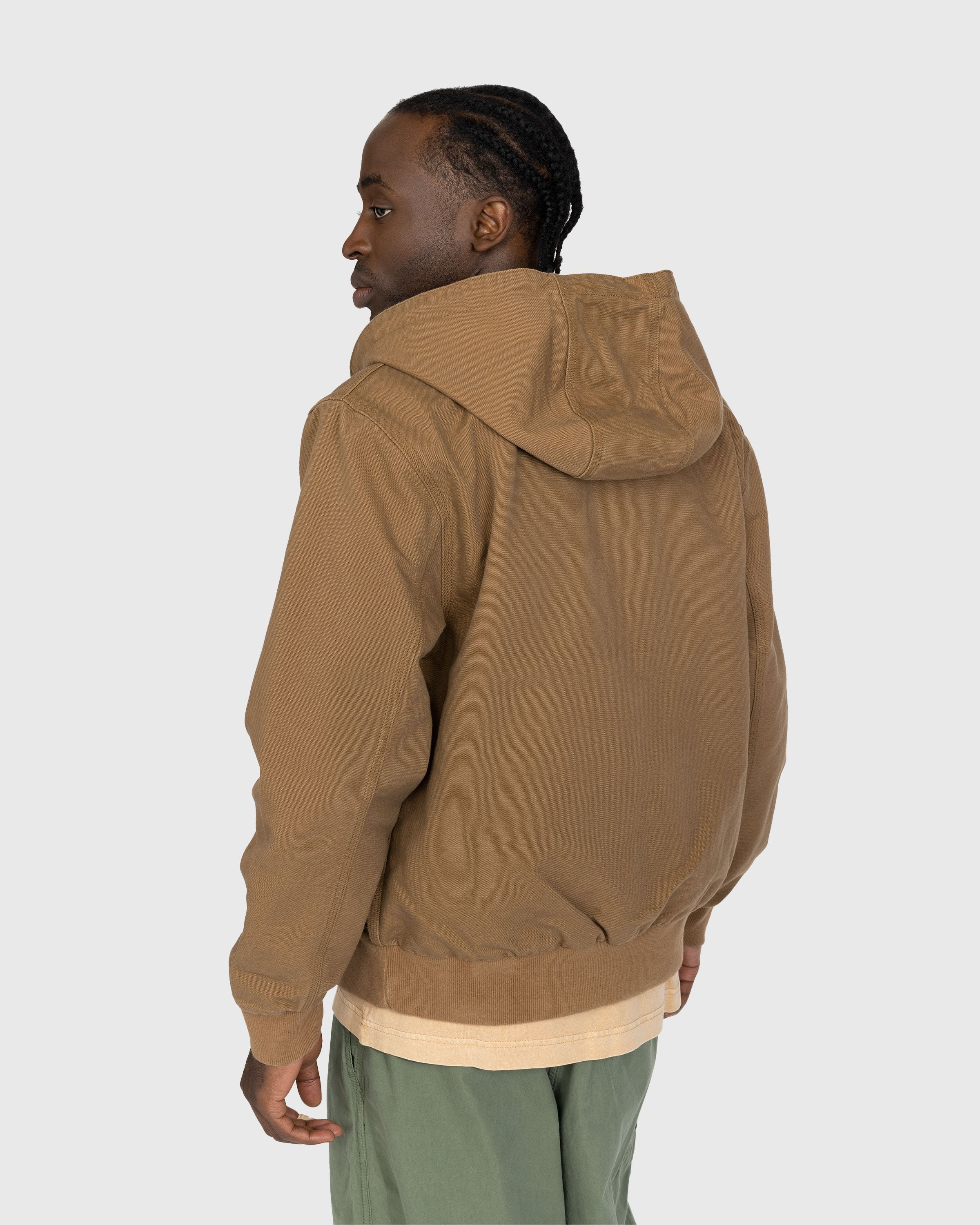 Carhartt WIP - Active Jacket Brown - Clothing - Brown - Image 3