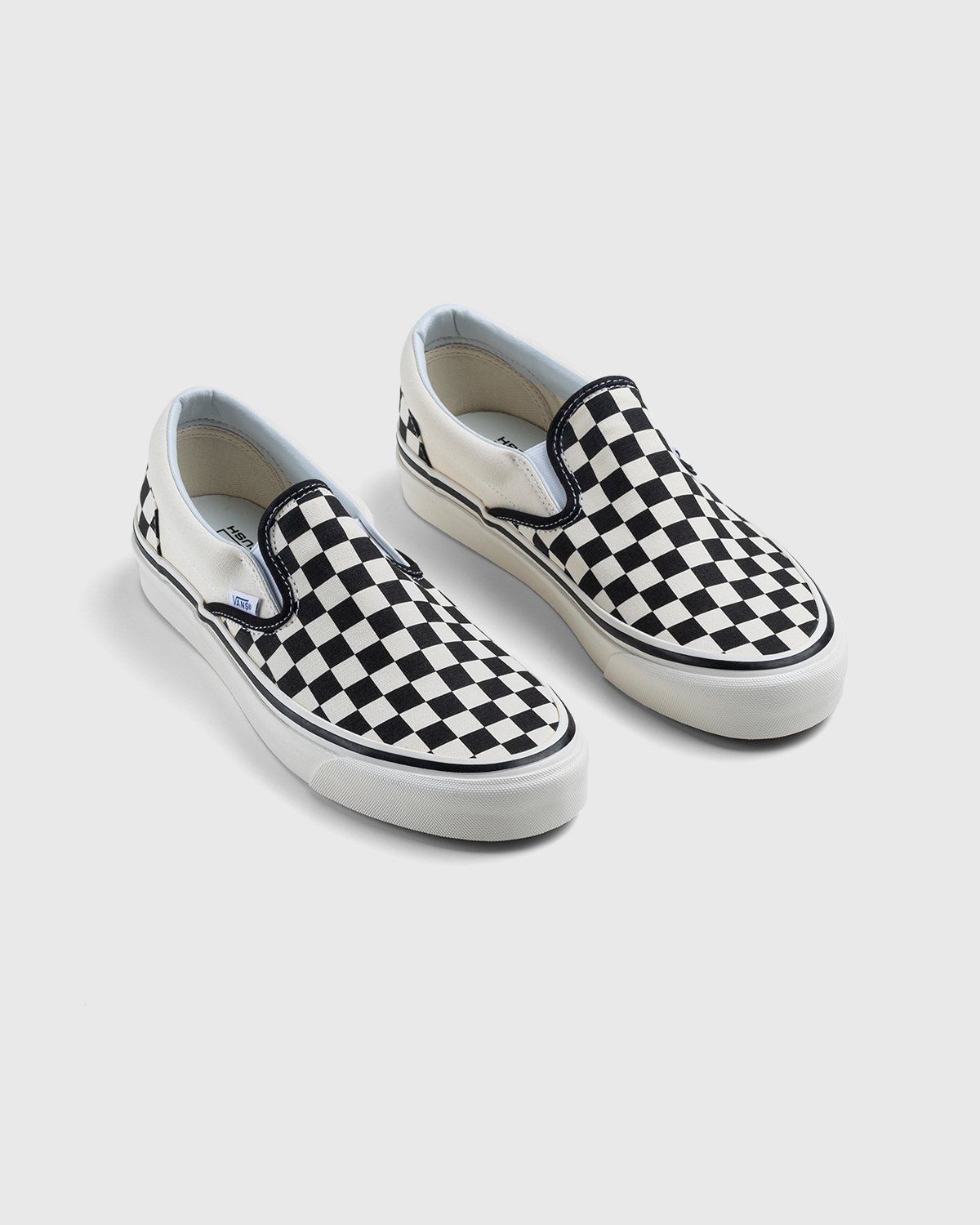 Vans - Anaheim Factory Classic Slip-On 98 DX Checkerboard - Footwear - White - Image 3
